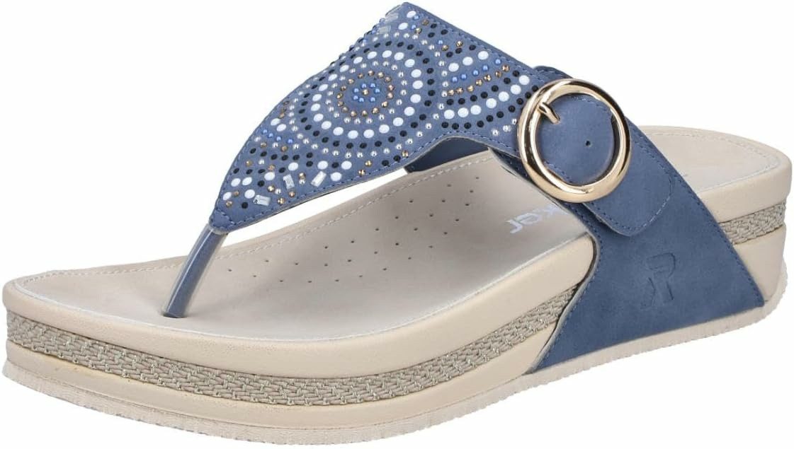 Rieker Zehentrenner für Damen Sandale (keine Angabe, 1-tlg., keine Angabe)