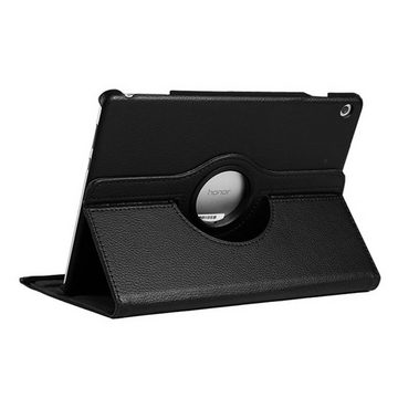 Wigento Tablet-Hülle Für Apple iPad Pro 12.9 2020 360 Grad Hülle Cover Tasche Schwarz Kunst Leder Case Neu