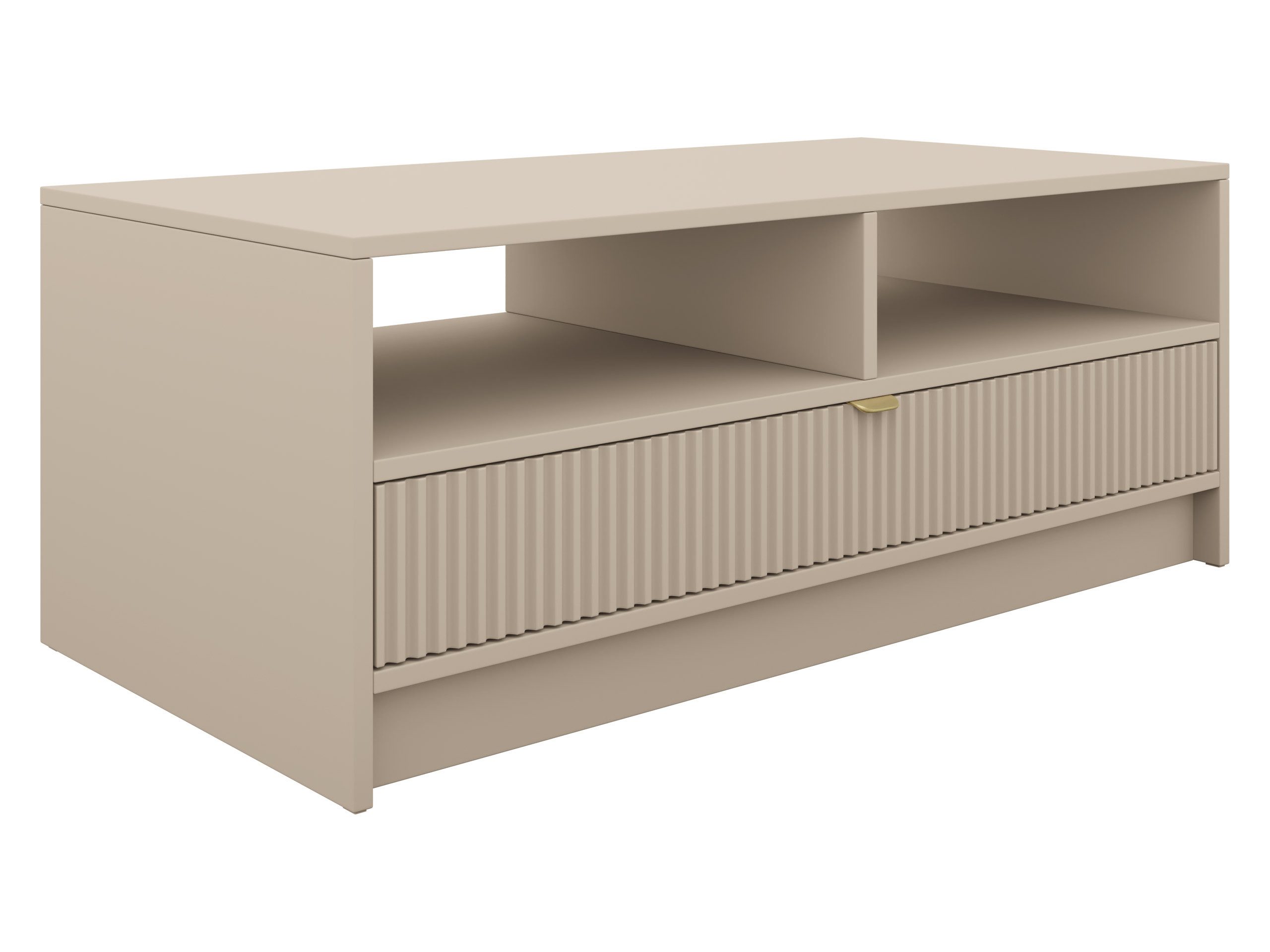 MIRJAN24 Couchtisch Tireno 1SZ (mit Schublade), Aluminiumgriff in der Farbe günstig online kaufen