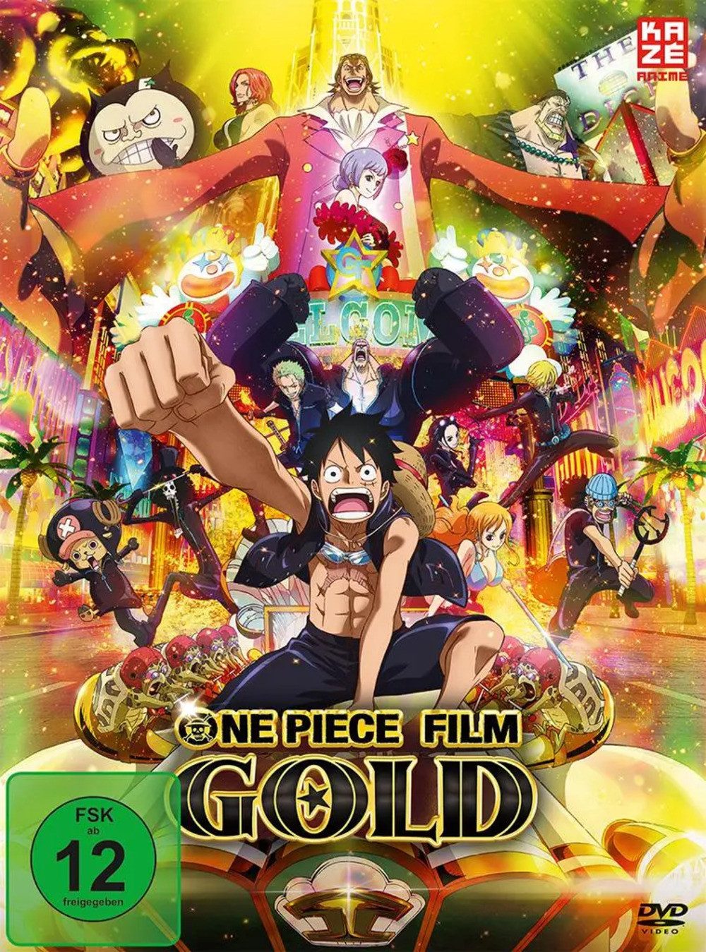 DVD One Piece Movie 12: Gold