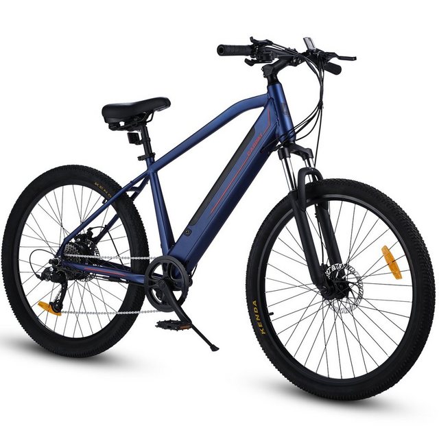 CARPAT SPORT E-Bike 27,5 Zoll Elektrofahrrad Pedelec E-Citybike Herren Damen, 36V 10,6Ah, 8 Gang Microshift, Kettenschaltung, (E-Mountainbike mit akku-ladegerat, mit werkzeug), Alu-Rahmen, E-bike Faltrad Cityrad