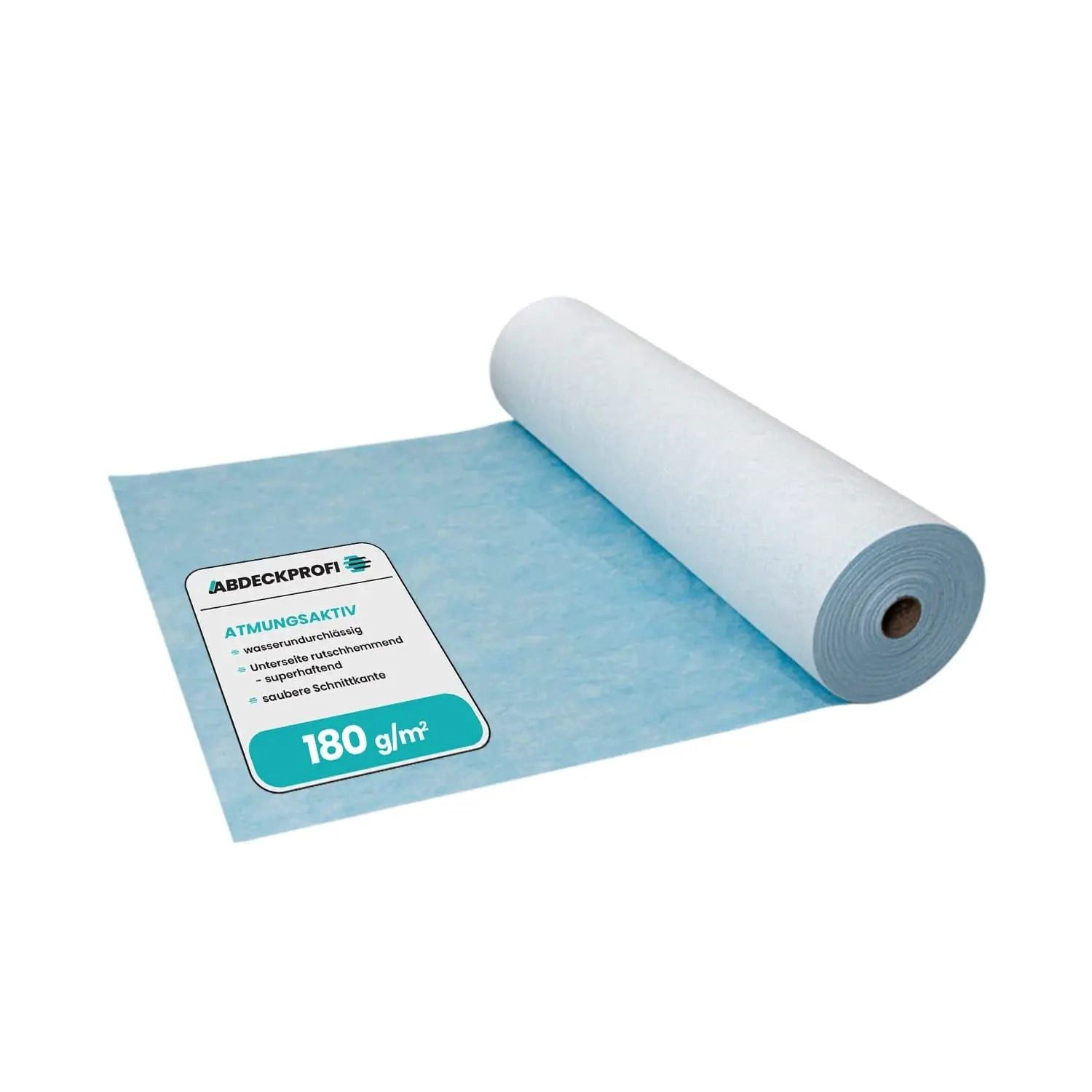 Abdeckprofi Bodenschutzvlies Abdeckvlies selbstklebend Atmungsaktiv – 180g/m², (1m x 50m (50m)