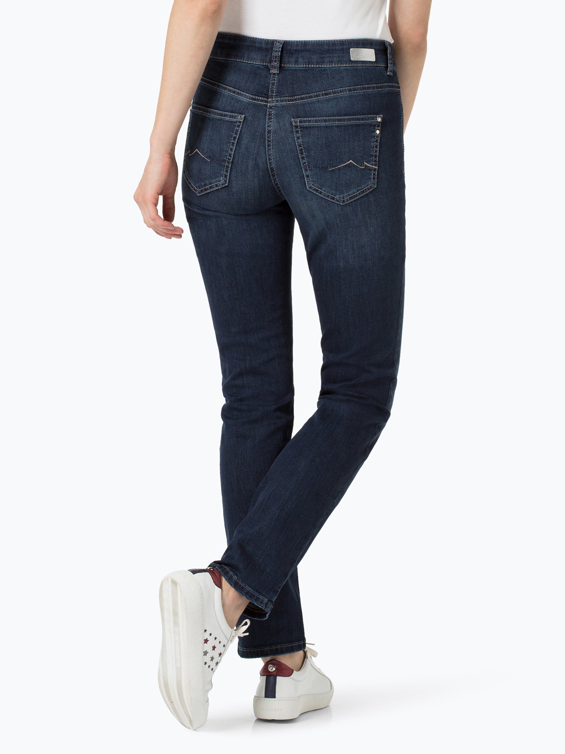 blue Slim-fit-Jeans MAC stone