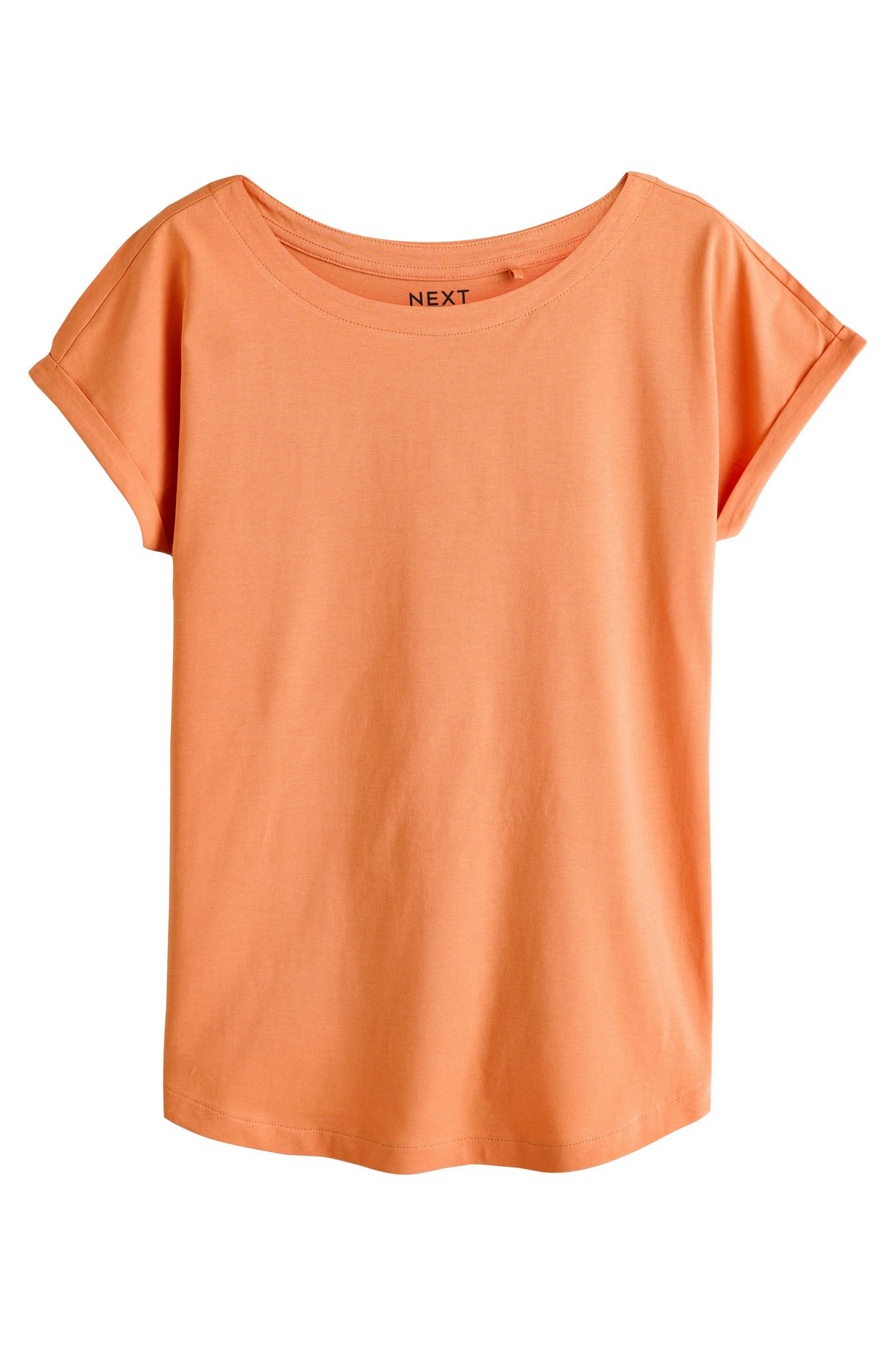 T-Shirt T-Shirts, V-Ausschnitt und Flügelärmel, 5er-Pack