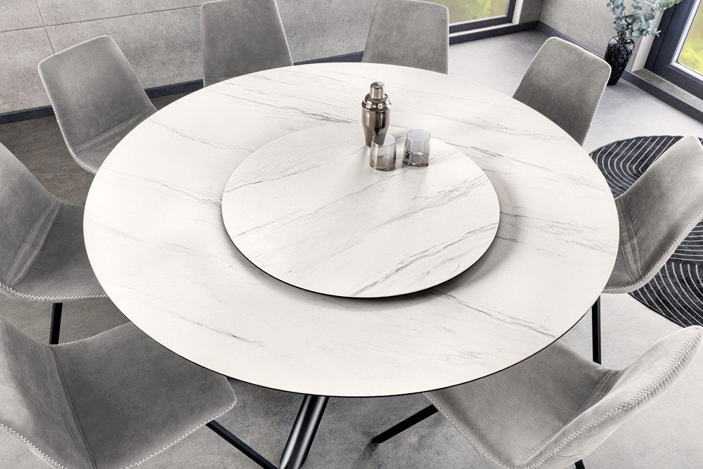 riess-ambiente Esstisch SPIN 150cm weiß / günstig online kaufen