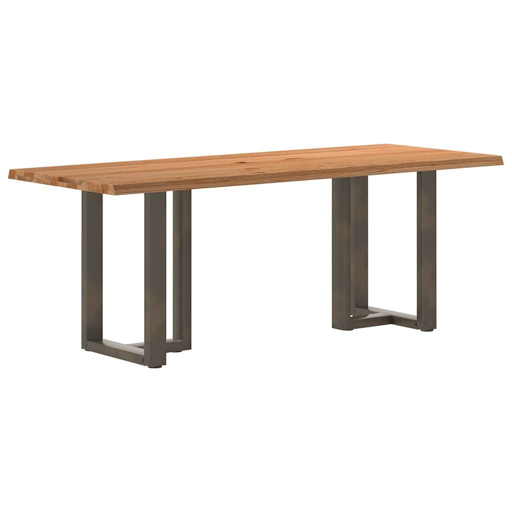 vidaXL Esstisch Esstisch mit Baumkanten 200x80x74cm günstig online kaufen