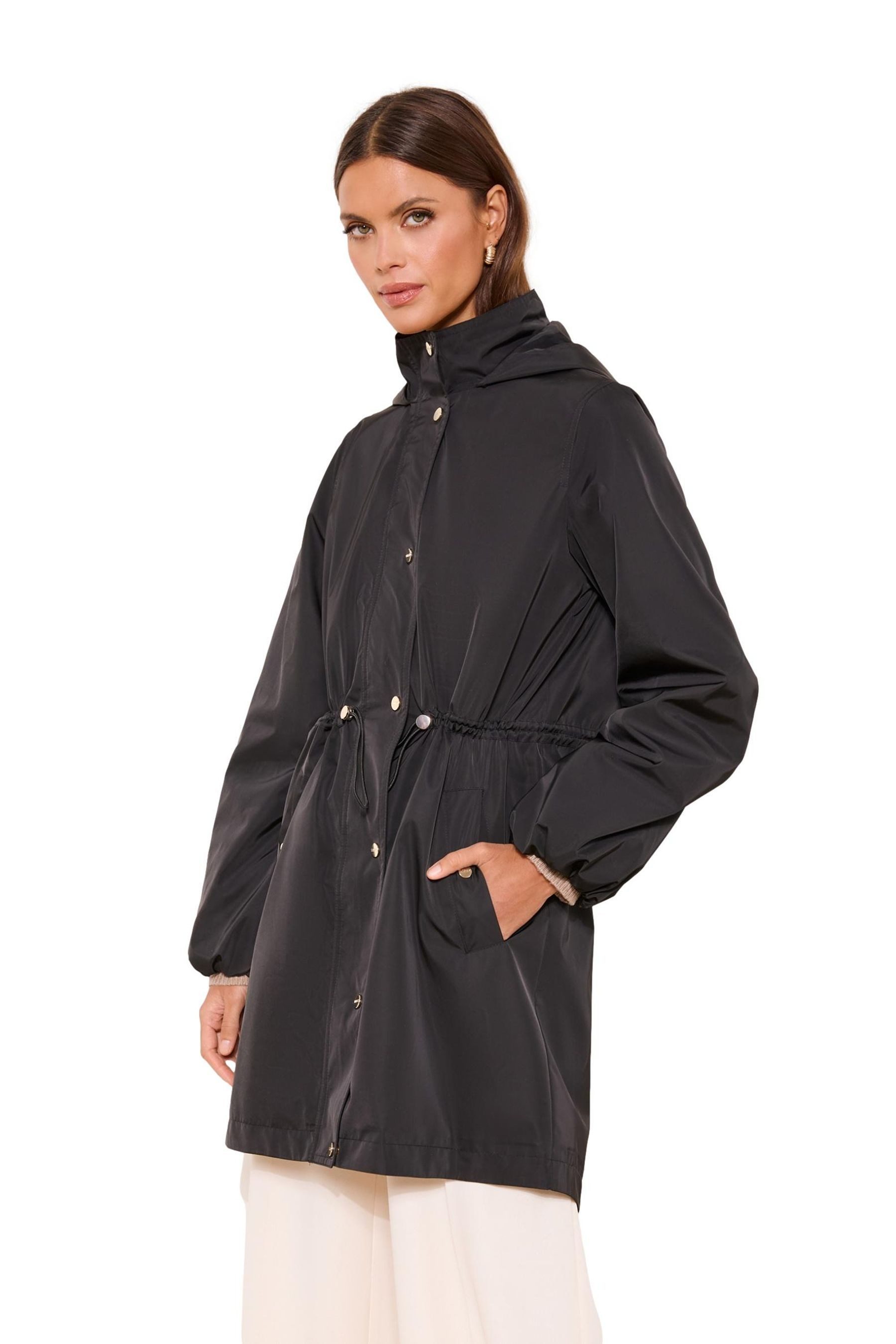 LIPSY Regenmantel Lipsy wasserabweisender Regenmantel, Regular (1-tlg)