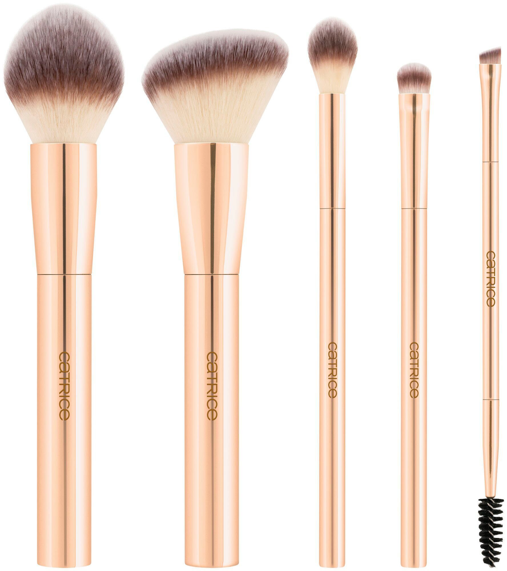 Catrice Kosmetikpinsel-Set Pro Essential Brush Set, 5 | Make-Up-Pinsel