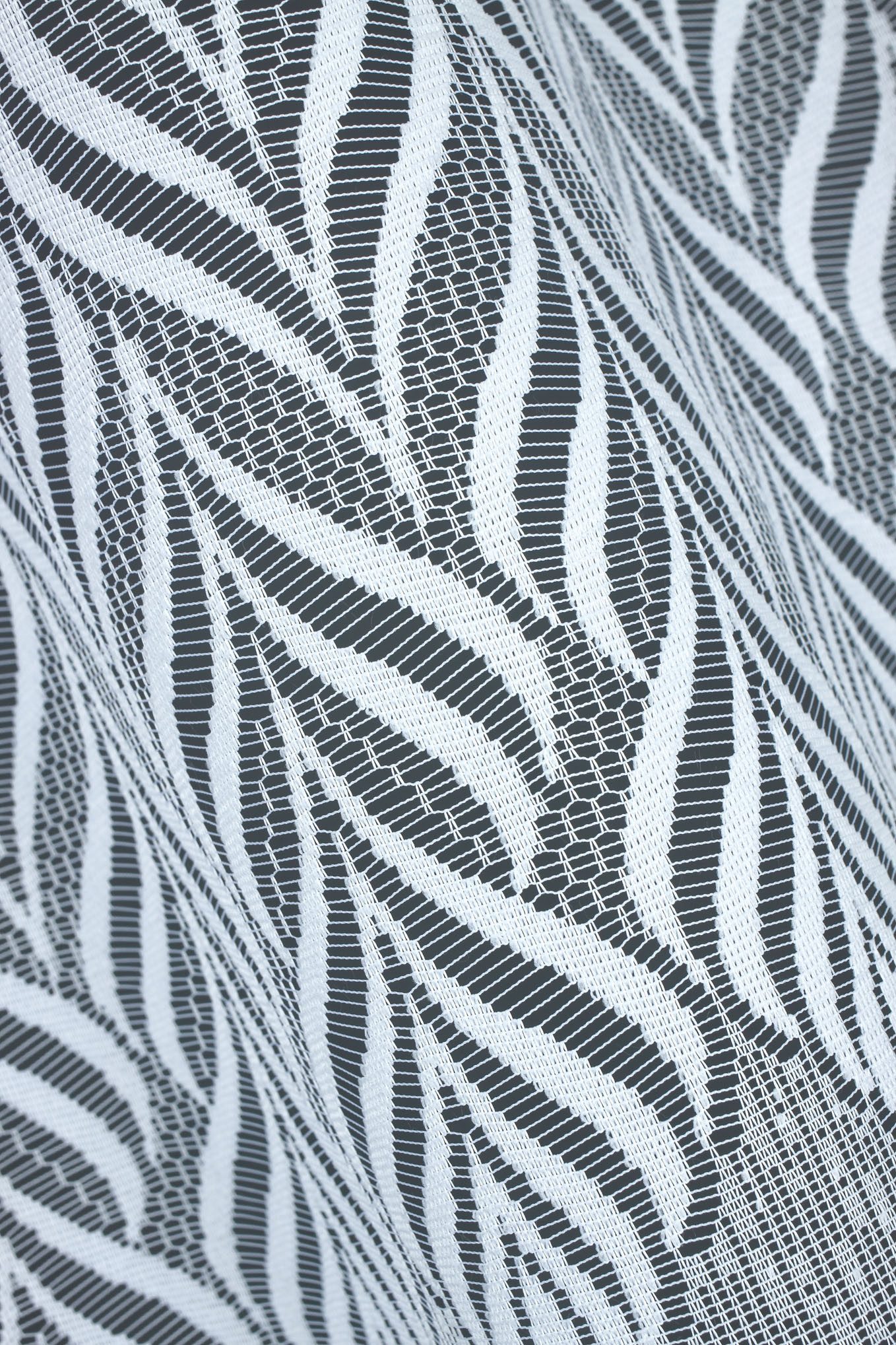 HAFT Gardine 24870 Bogengardine Weiß Jacquard günstig online kaufen