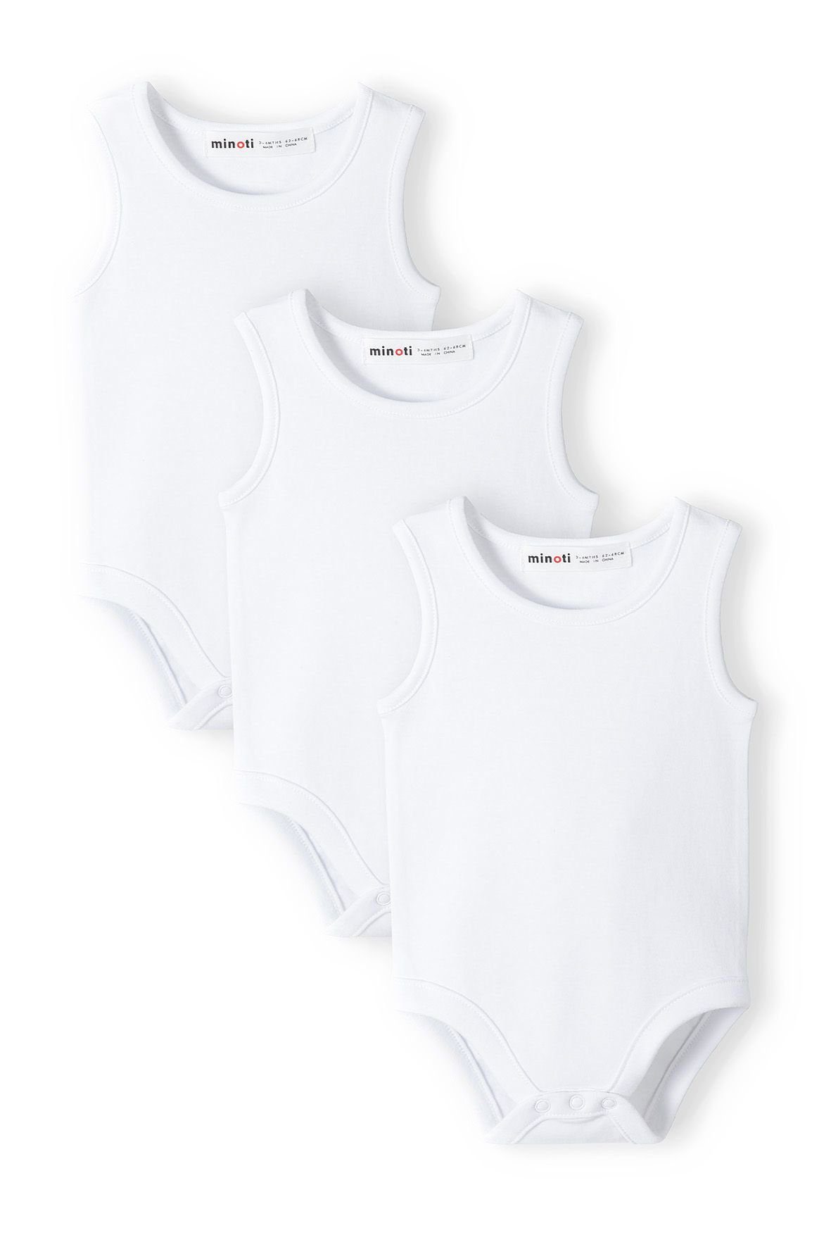 MINOTI T-Shirt-Body 3-Pack Kurzarmbody (0-18m)