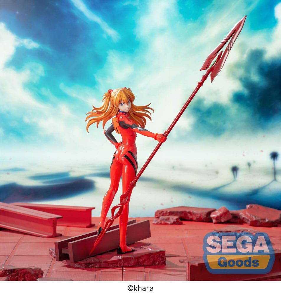 Sega Merchandise-Figur Evangelion: 3.0+1.0 Thrice Upon a Time Asuka Shikinami Langley 20 cm