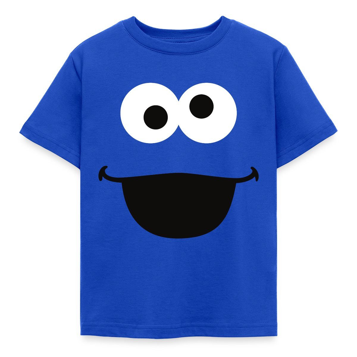 T-Shirt Sesamstraße Krümelmonster Karneval Kinder T-Shirt