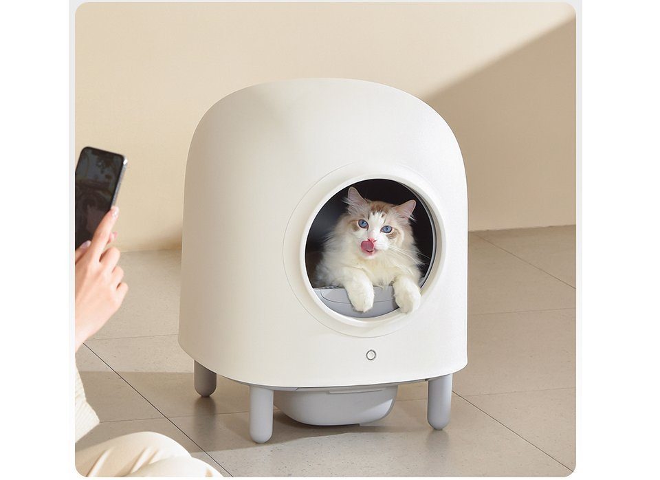 Zedelmaier Katzentoilette »Zedelmaier Katzenklo, Katzenklo selbstreinigend, Katzentoilette Large