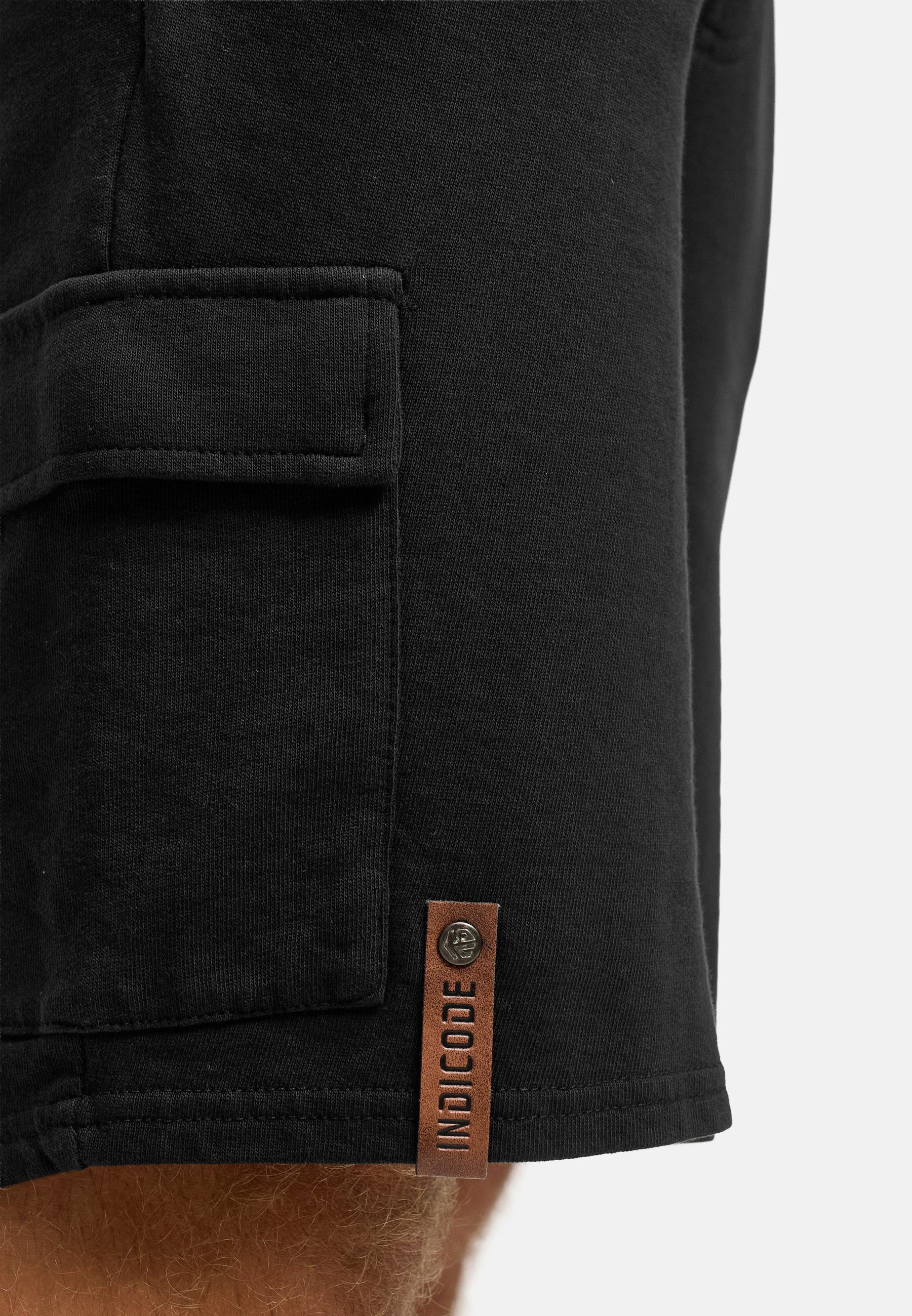 INDICODE Sweatshorts Herren White Rock Sweat Shorts Herrenshorts aus 100 % Baumwolle – Bild 4 von 5