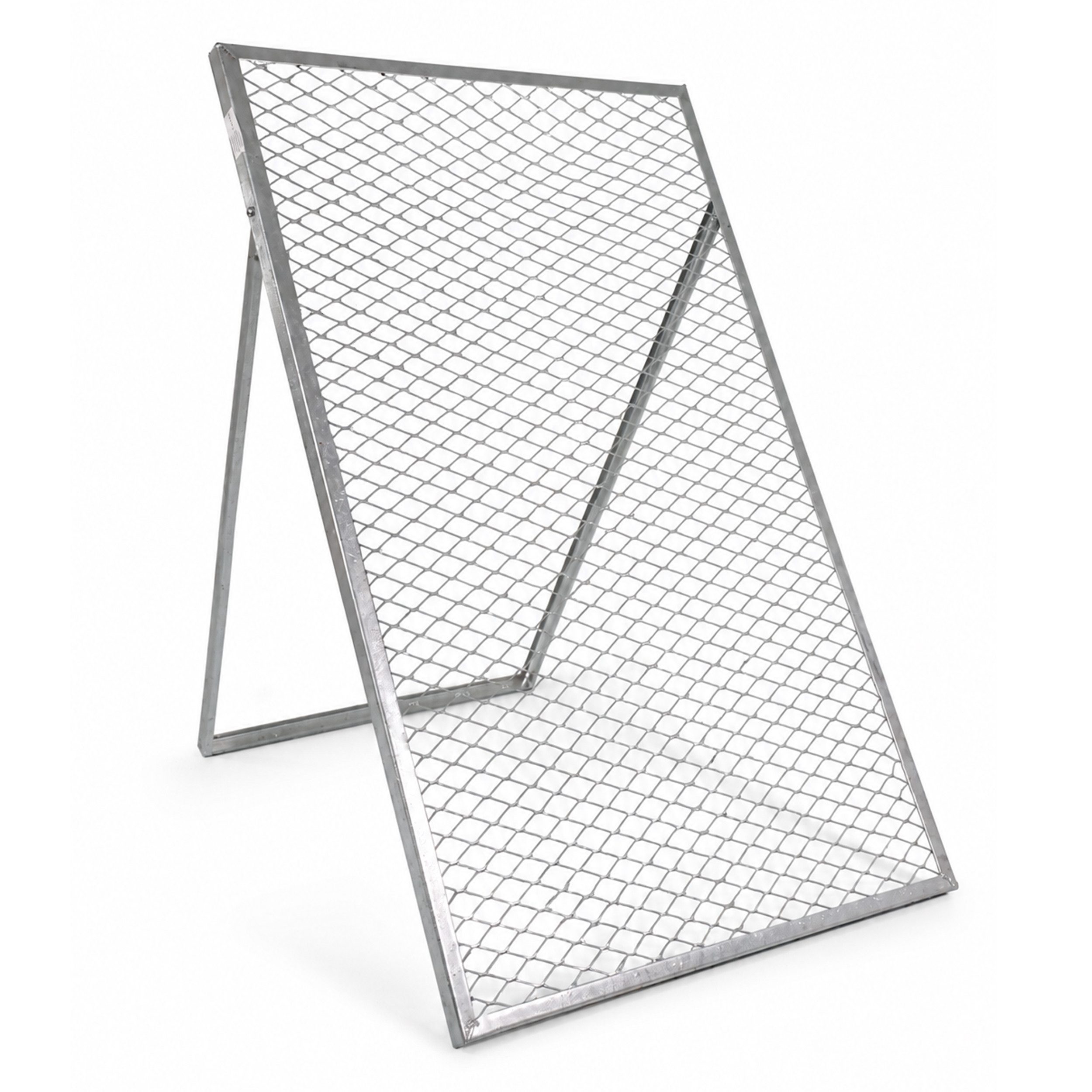 Lemodo Gartensieb Durchwurfsieb 100x60 cm aus galvanisiertem Stahl, Stahl – Bild 2 von 5