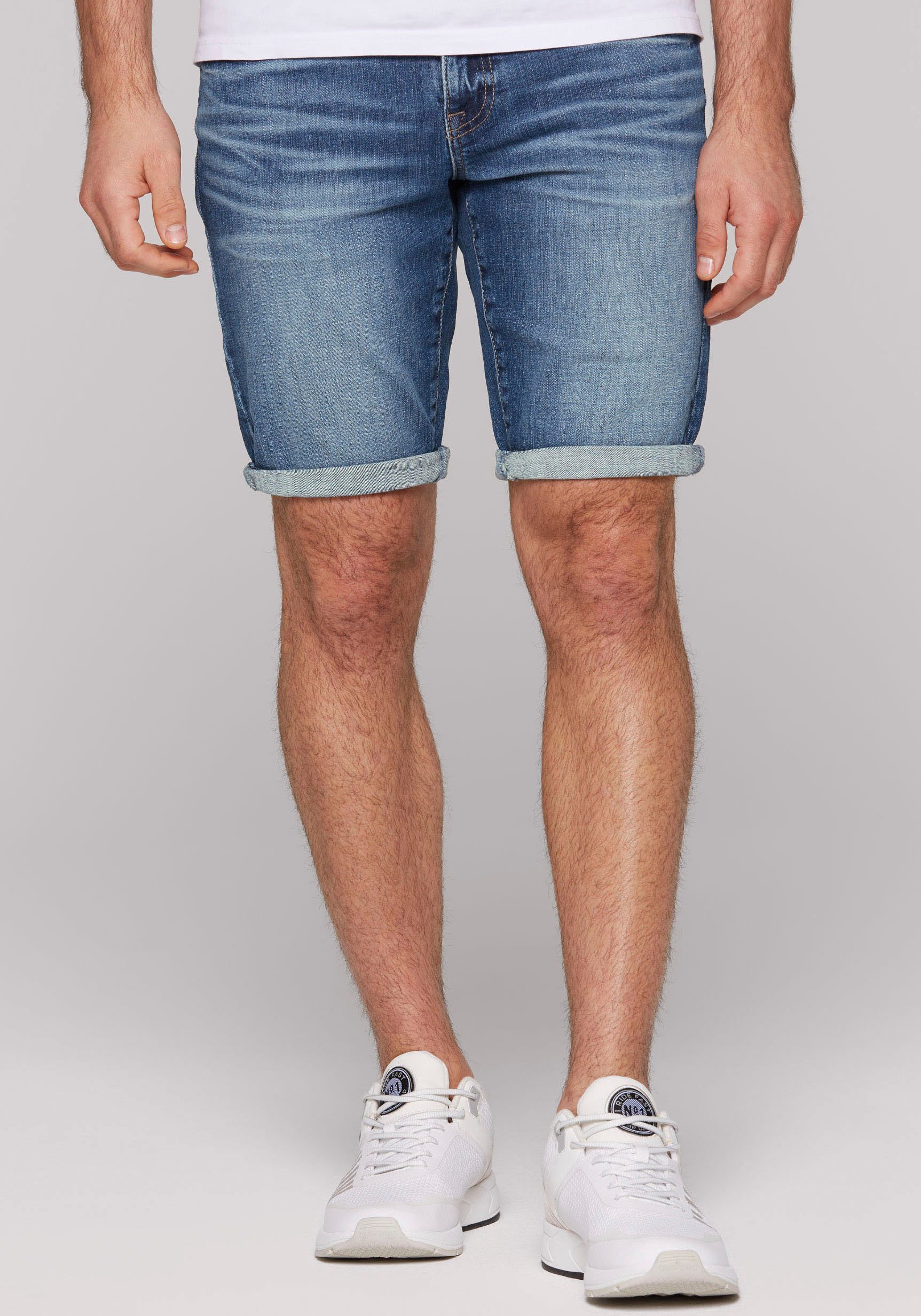 CAMP DAVID Shorts Sommerhose in kniefreier Länge günstig online kaufen