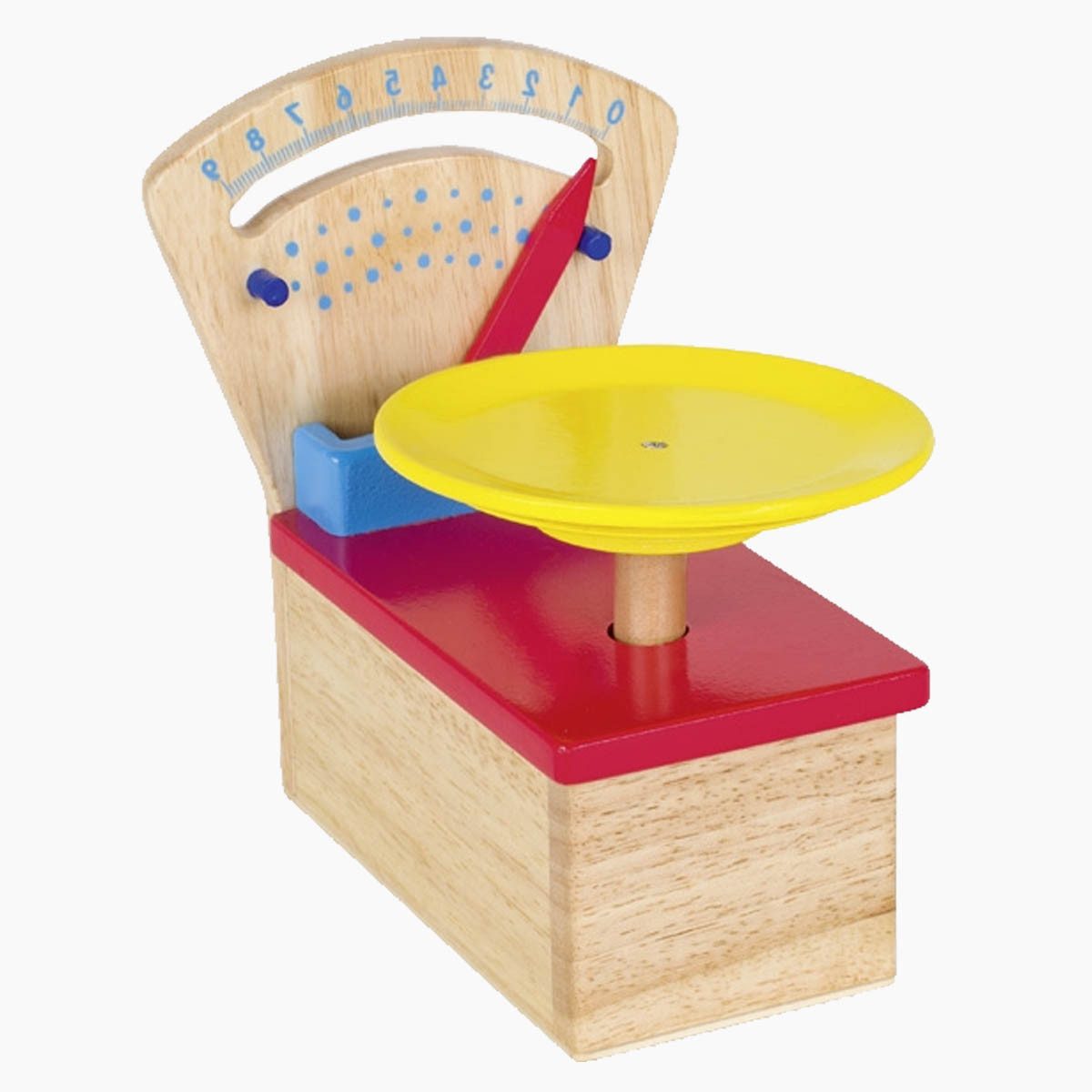 goki Kinder-Küchenwaage Waage Goki Bunt, (packung, 1-tlg., set), kindgerechtes Design und langlebige Qualität