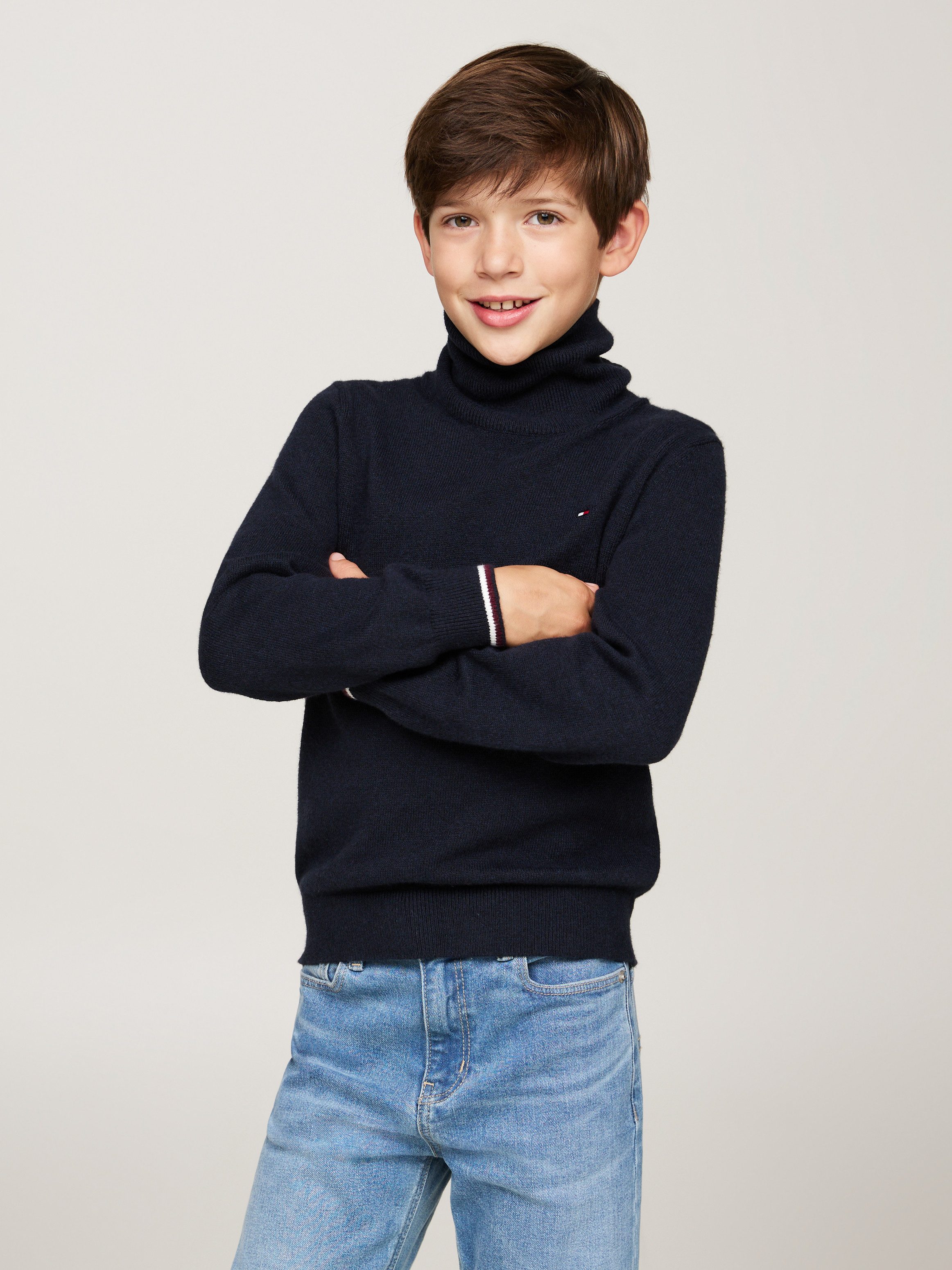 Tommy Hilfiger Strickpullover ESSENTIAL REG TURTLENECK günstig online kaufen