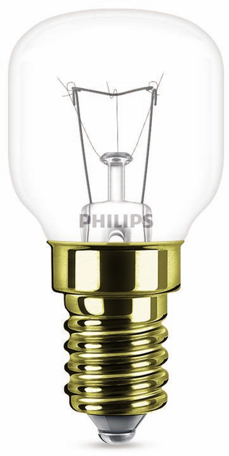 Philips Spezialleuchtmittel Philips Backofenlampe E14 40W Tropfenform 30mm, günstig online kaufen