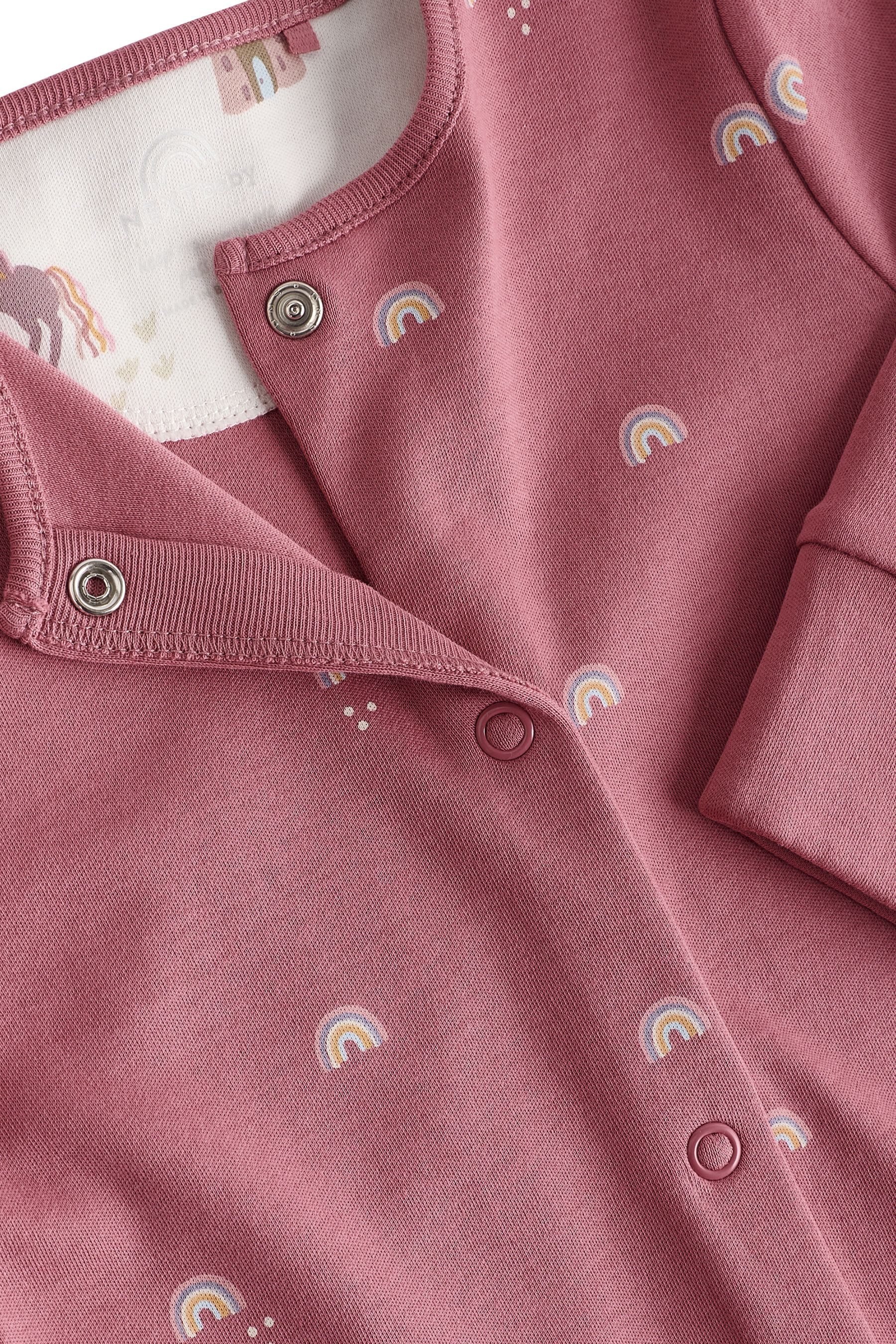 Next Schlafoverall 5er-Pack Babyschlafanzüge aus Baumwolle (5-tlg)