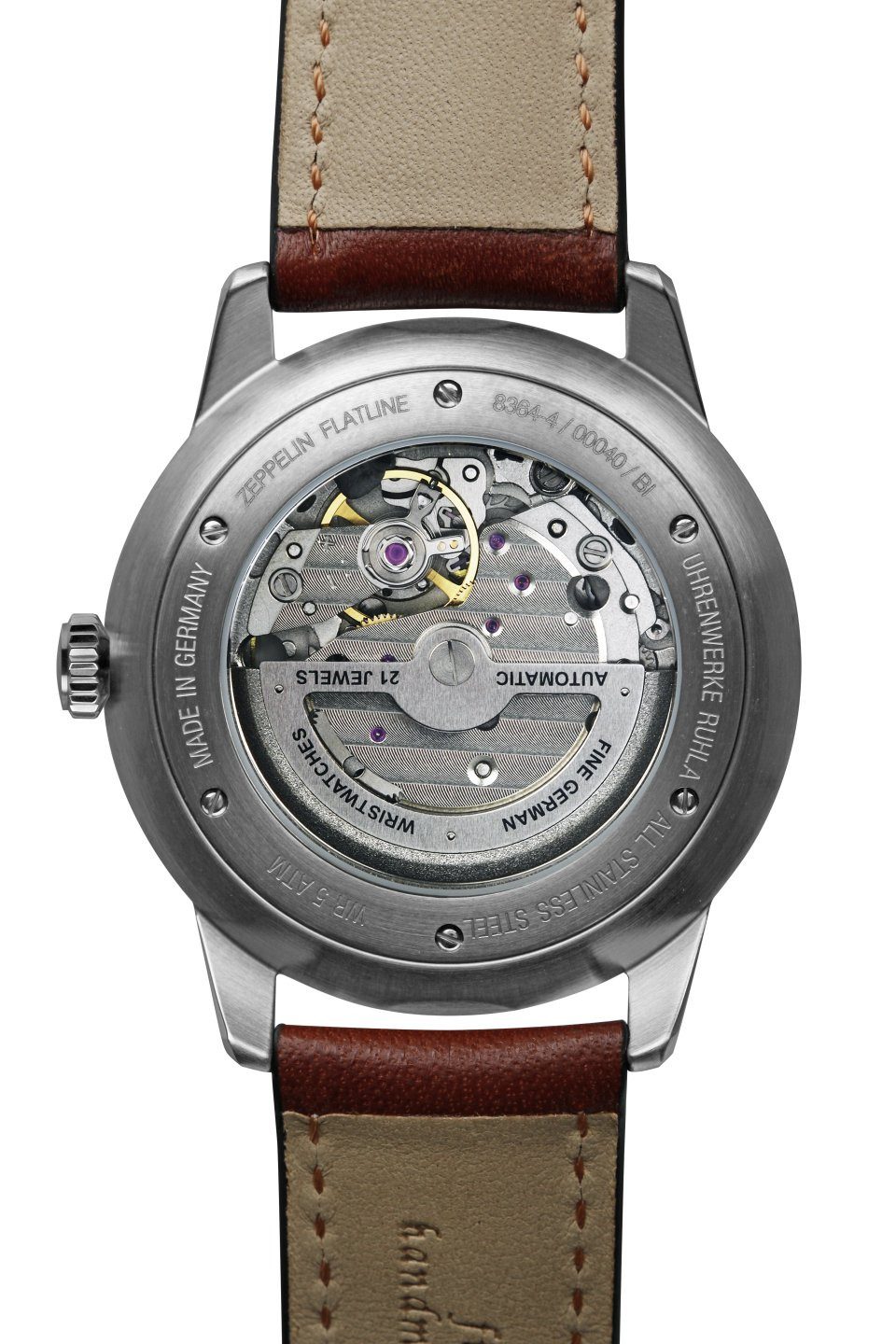 ZEPPELIN Automatikuhr Flatline Automatic 8364-4, Mechanische günstig online kaufen