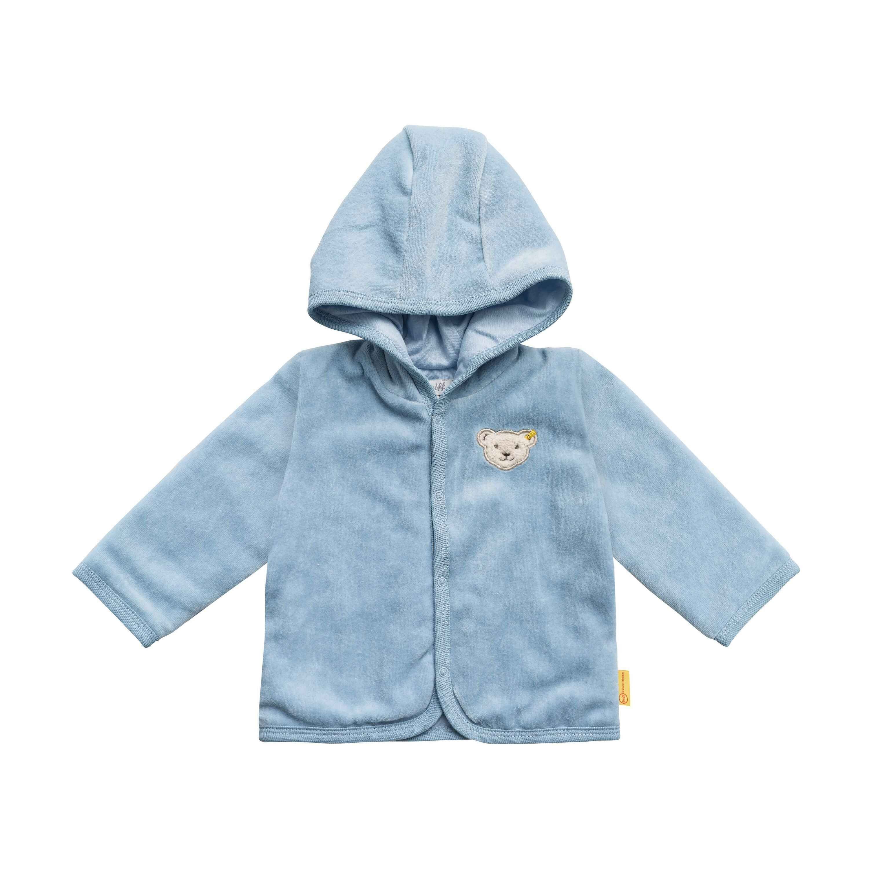 Steiff Sweatjacke Jacke Klassiker mit Kapuze