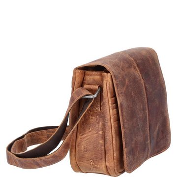 The Skandinavian Brand Umhängetasche The Skandinavian Brand Shoulder Bag Hunter Camel (1-tlg)