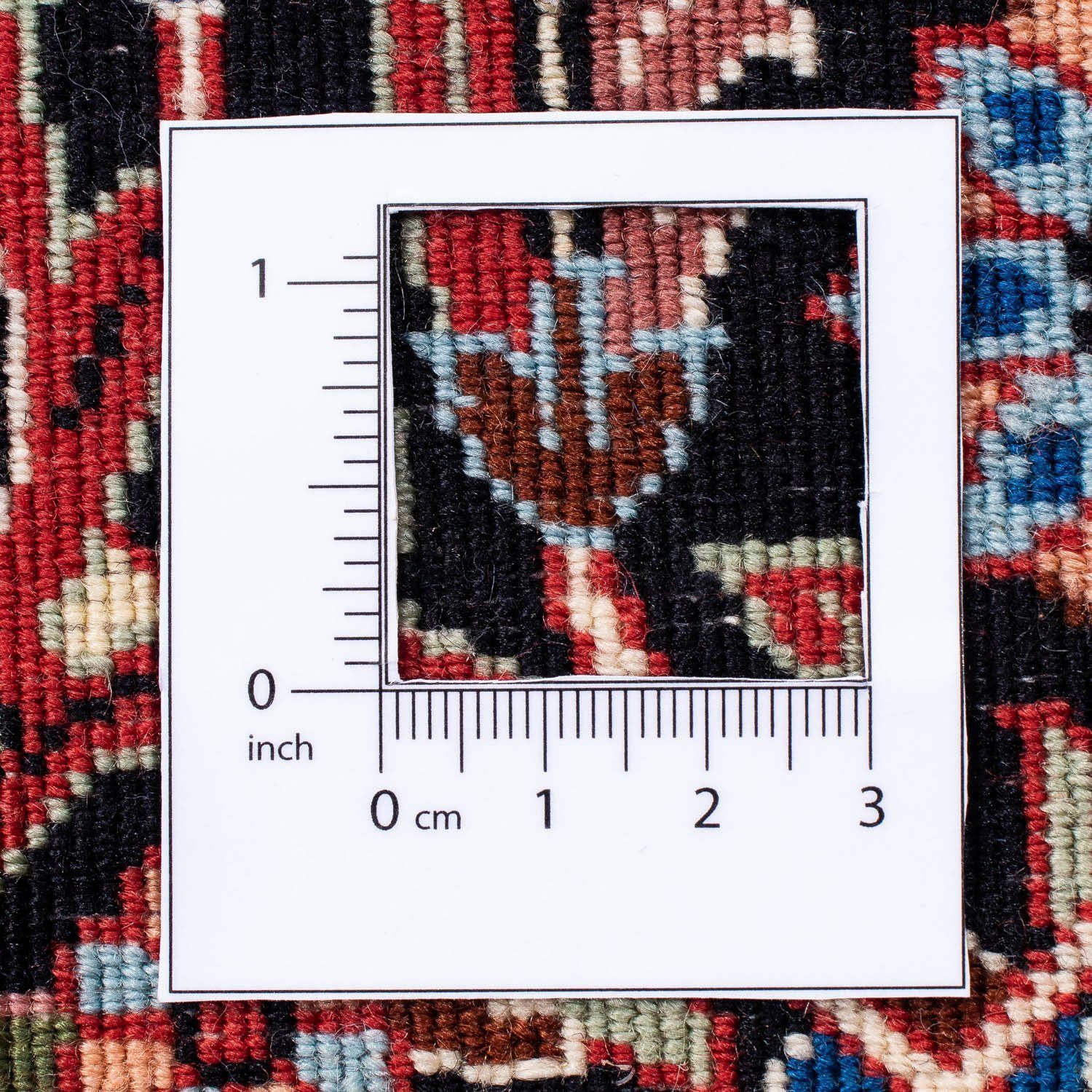 rot, - Orientteppich Zertifikat Handgeknüpft, 170 mm, Perser - morgenland, Bidjar x rechteckig, Wohnzimmer, 15 Höhe: Einzelstück cm - mit 232