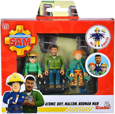SIMBA Spielfigur »Feuerwehrmann Sam, Superhelden Figurenset«