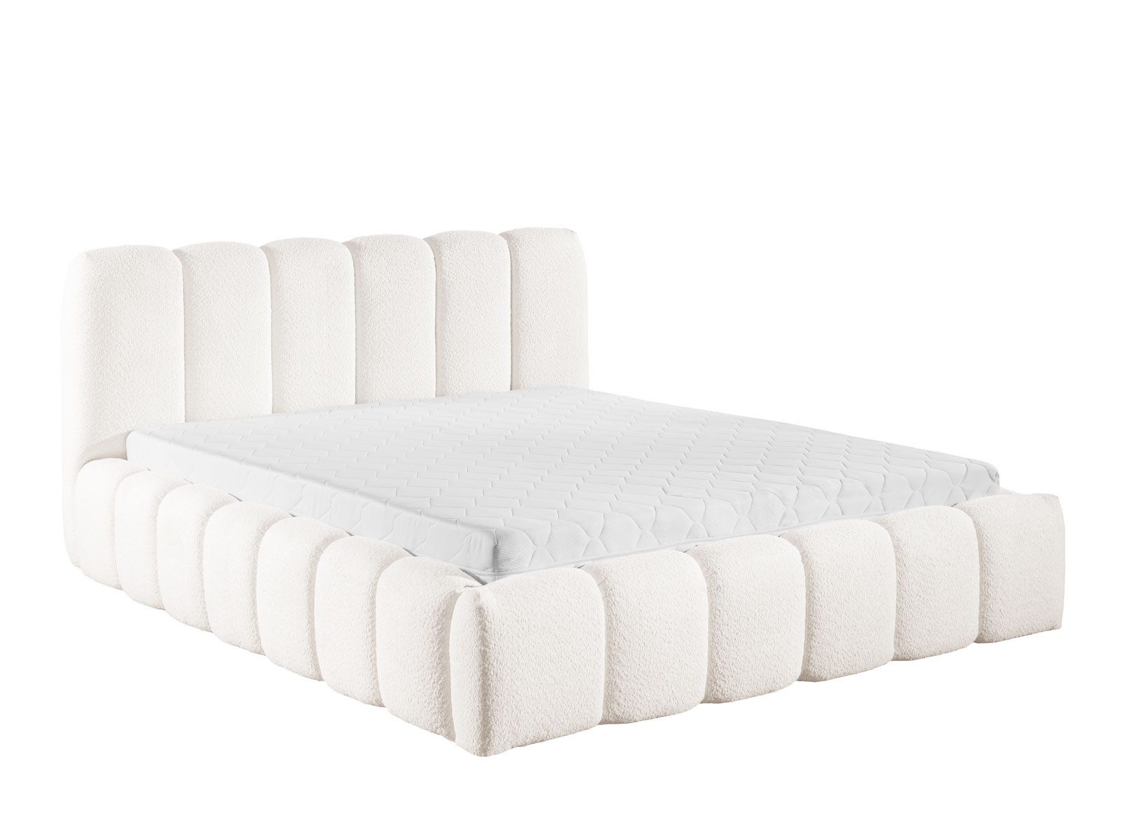 yourhouse24 Polsterbett Micandi mit Bettkasten (Bettgestell mit Lattenrost) günstig online kaufen