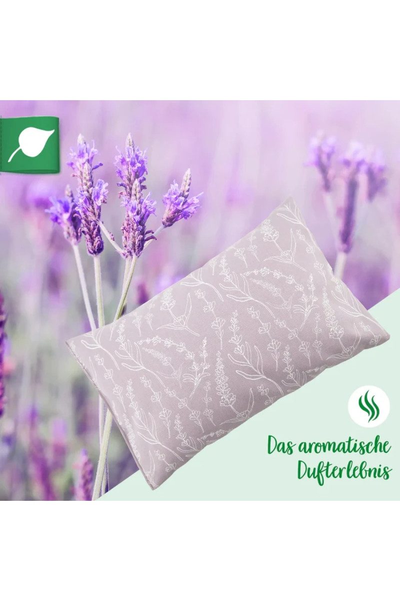herbalind Duftkissen Lavendelkissen - LAVENDEL - ALLOVER - flieder