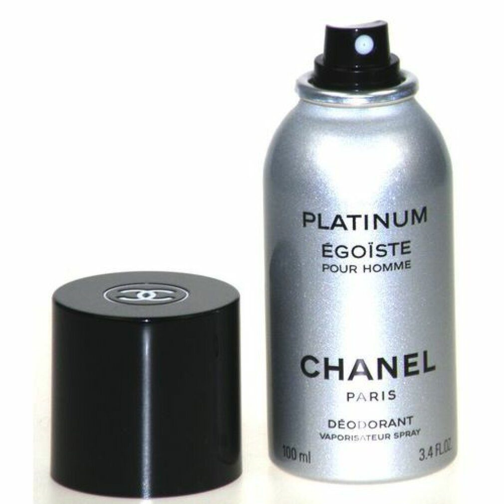 CHANEL Deo-Spray Platinum Egoiste, Packung, 1-tlg., 100 ml Deo-Spray