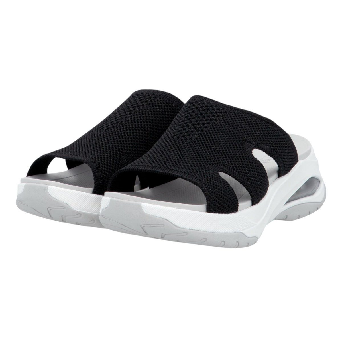 Rieker W3150 schwarz/weiss Damen Sandale günstig online kaufen