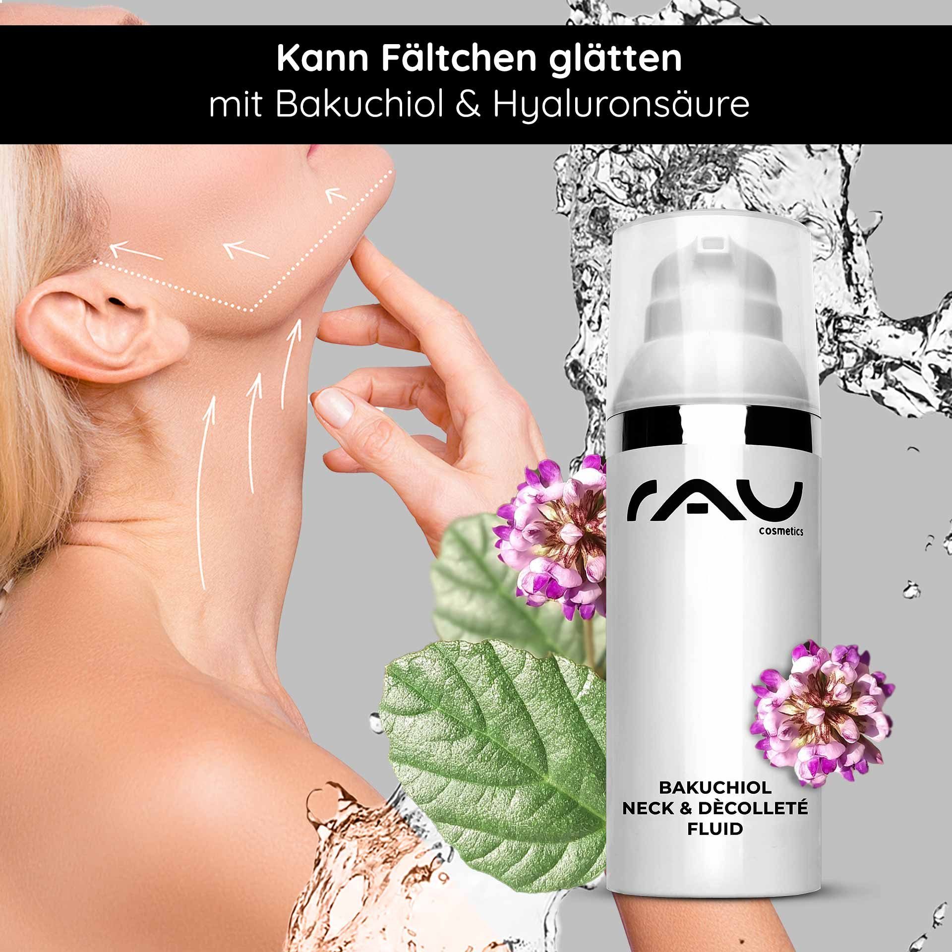 RAU Cosmetics Dekolletee-Creme-Fluid RAU Cosmetics Bakuchiol Neck- & Decolletee Fluid