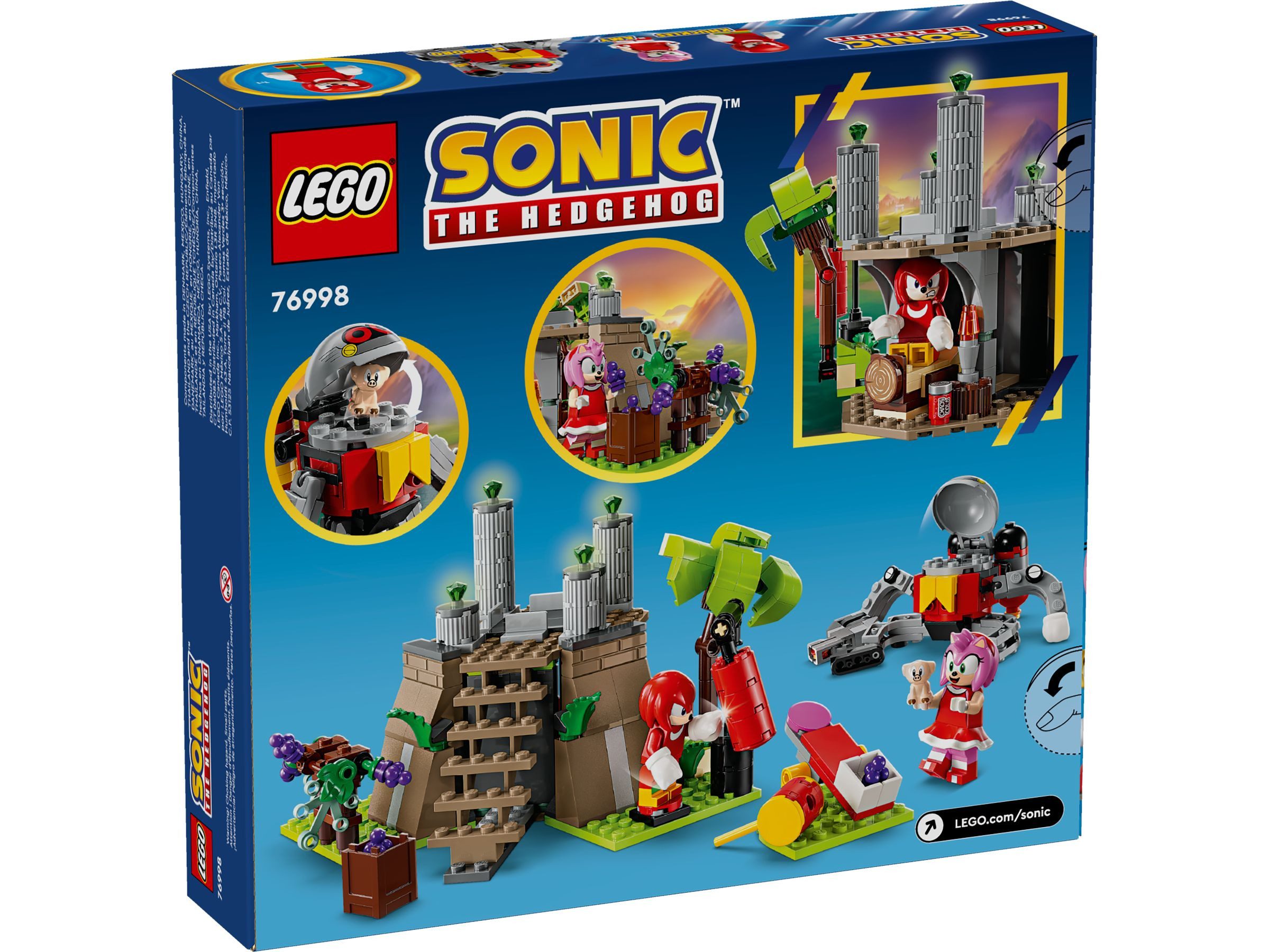 LEGO® LEGO® Sonic 76998 Knuckles und der Schrein des Master Emerald Konstruktionsspielsteine – Bild 2 von 2