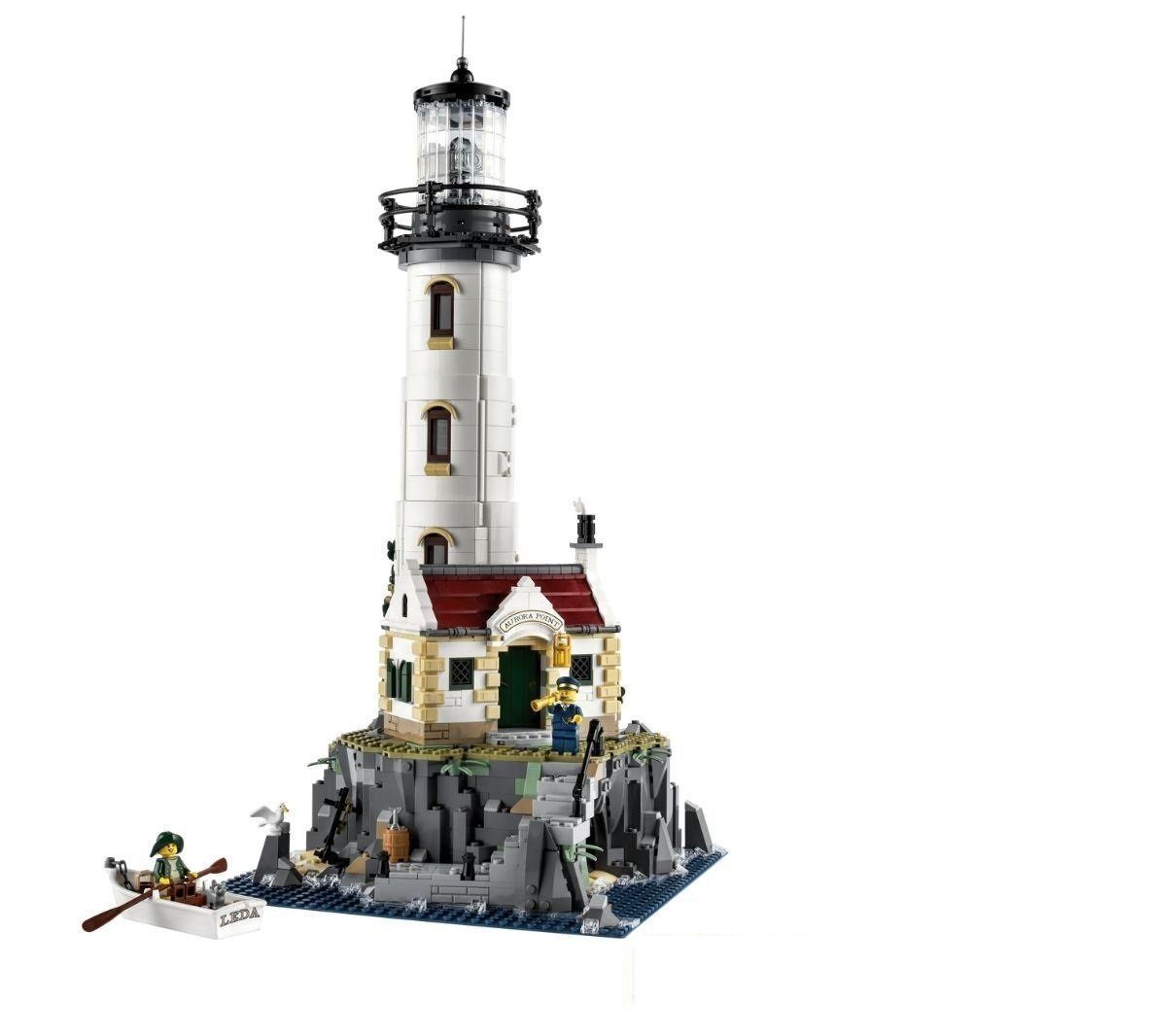 LEGO® Ideas 21335 - Motorisierter Leuchtturm Spielbausteine, (2065 St)