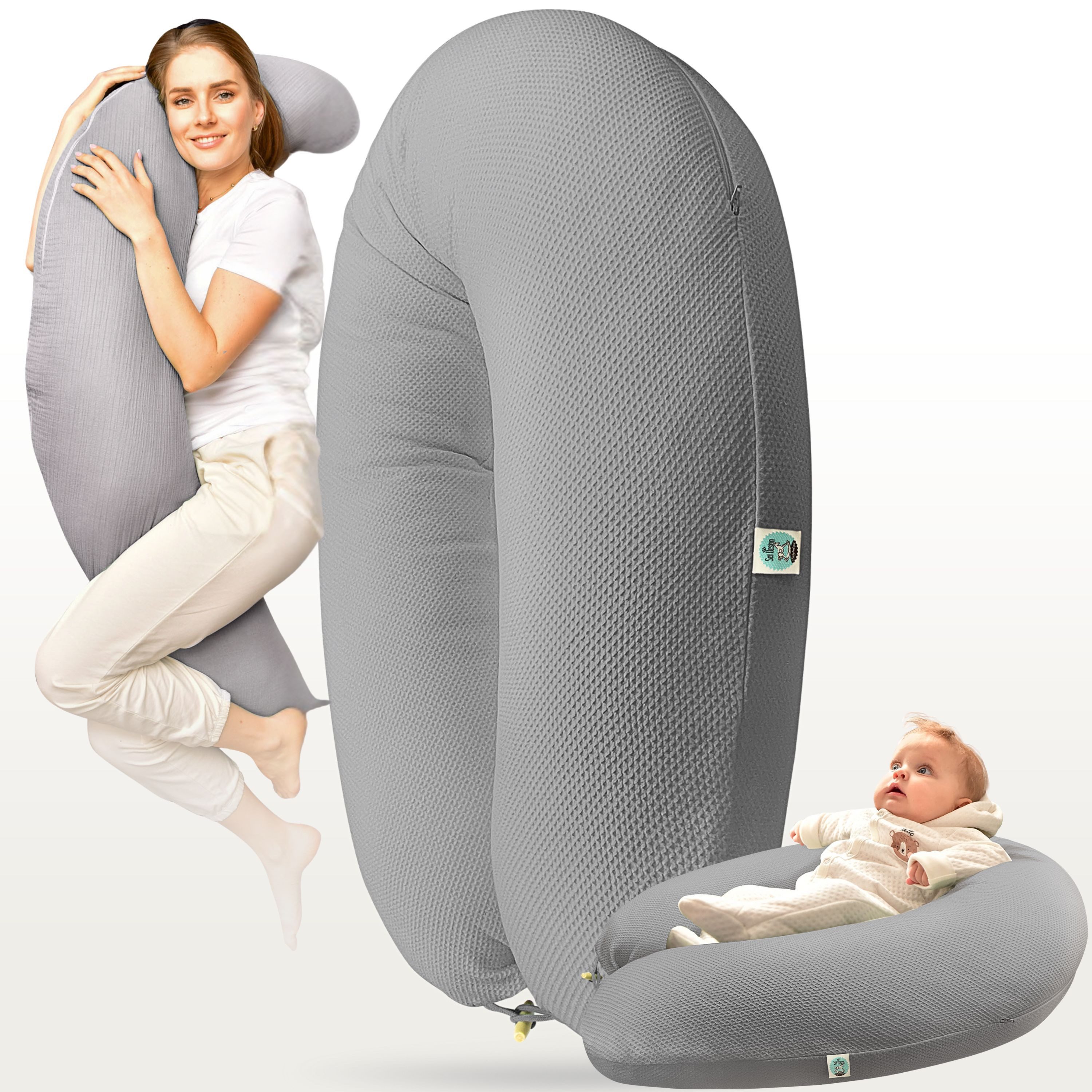 SEI Design Stillkissen StillkissenXXL Seitenschläferkissen 190x30 günstig online kaufen