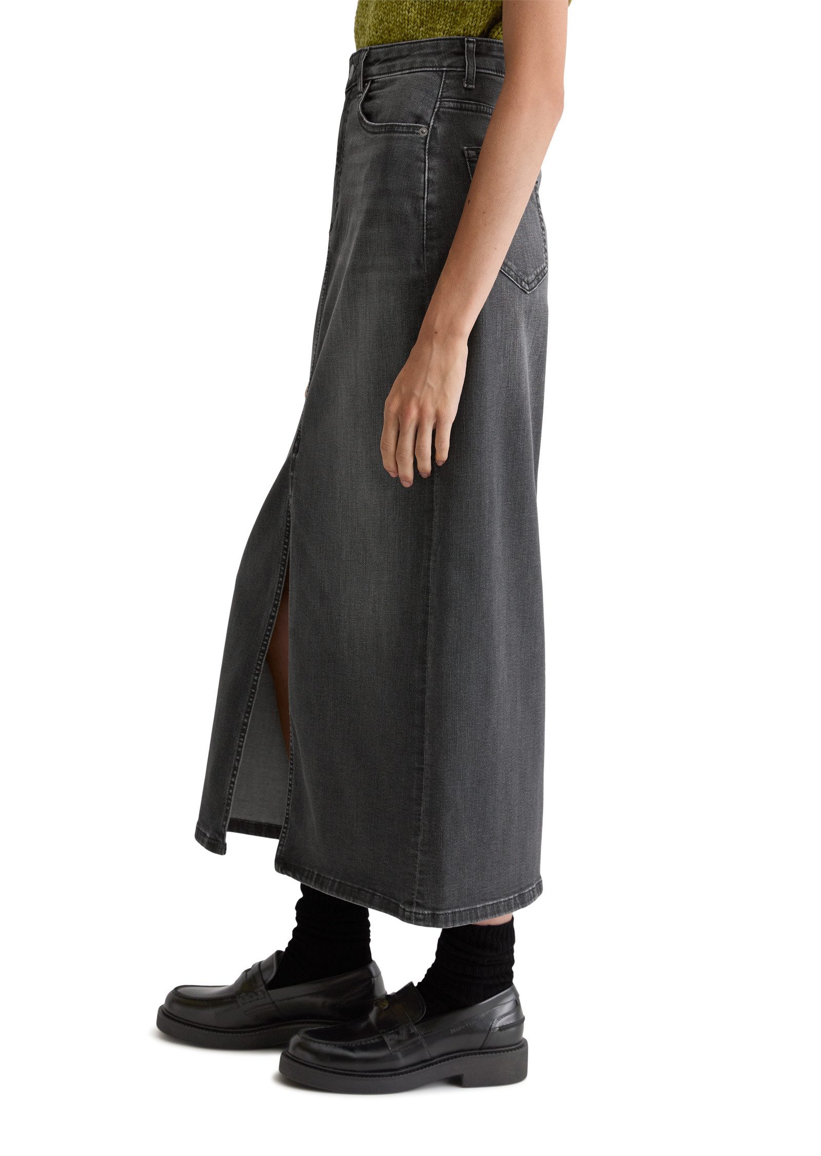 Marc O'Polo Jeansrock aus Organic Cotton-Mix günstig online kaufen