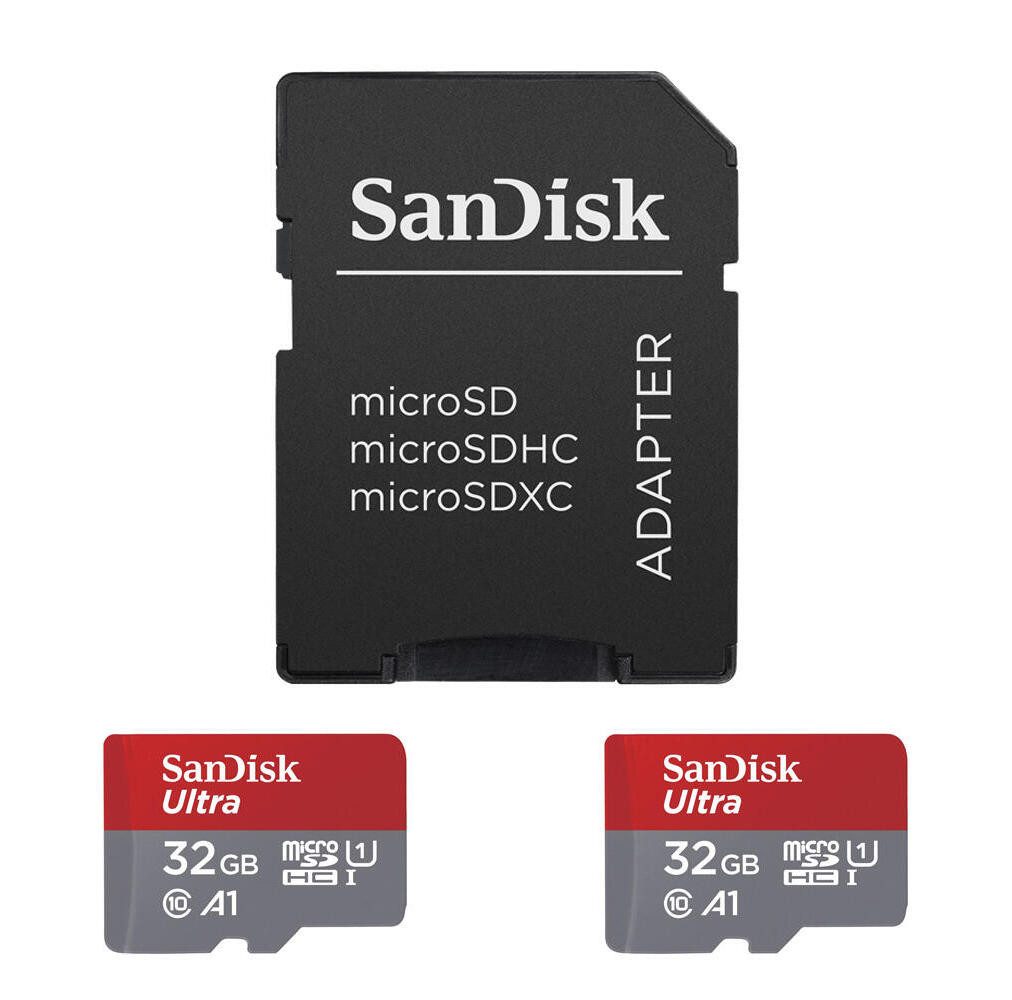 Sandisk SanDisk Speicherkarten Ultra microSDHC 32GB Speicherkarte