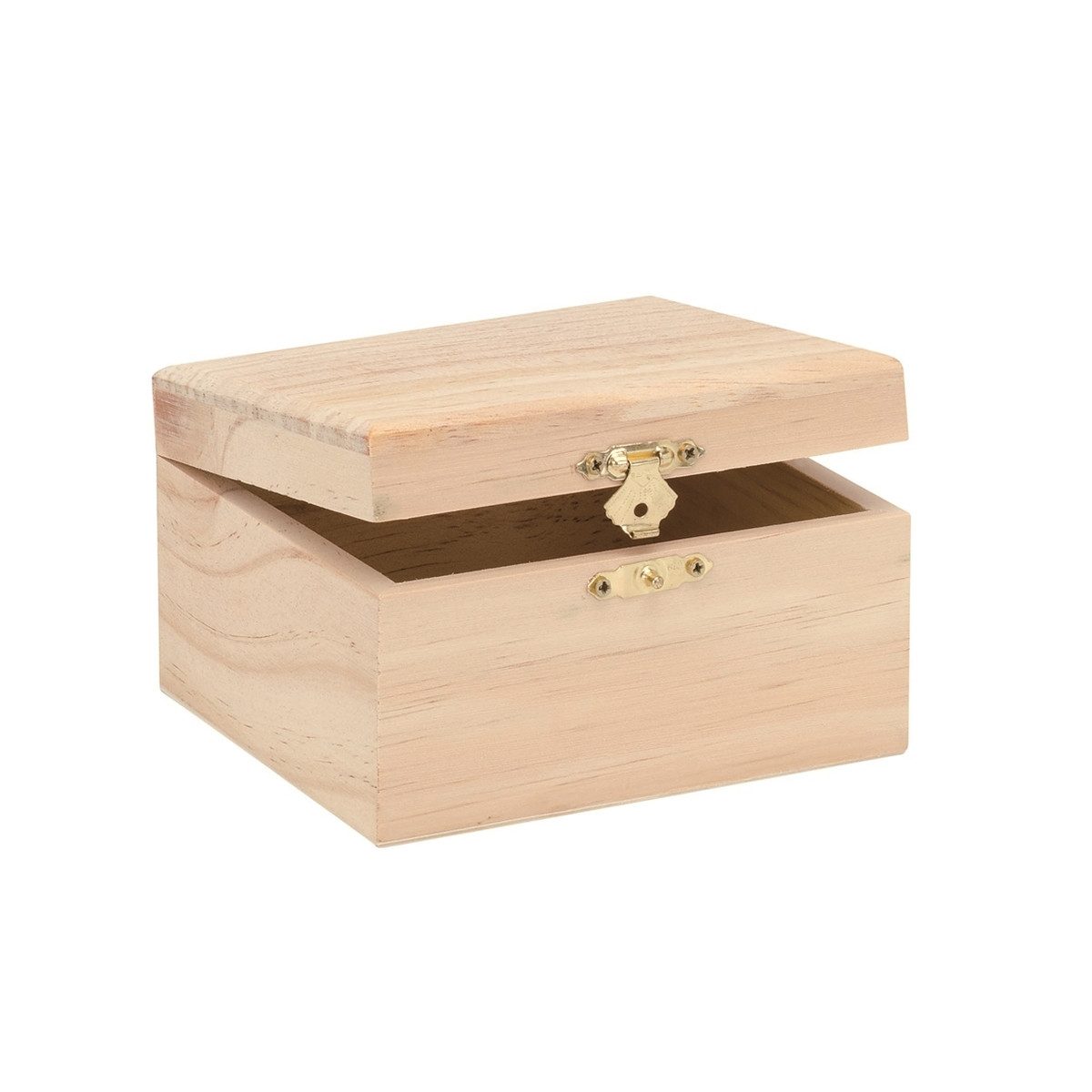 Haba Salz- / Pfefferstreuer GLOREX Holzbox rechteckig 12,5x11,5x7,5cm