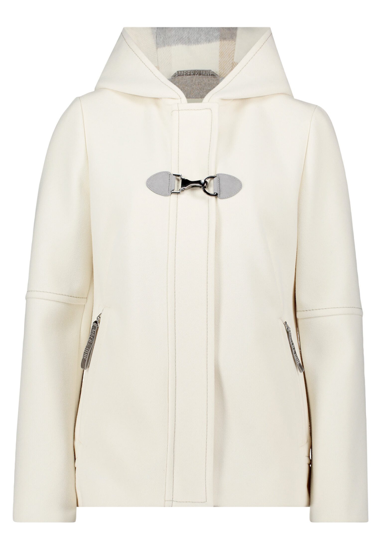 Amber & June Winterjacke Damen mit Kapuze