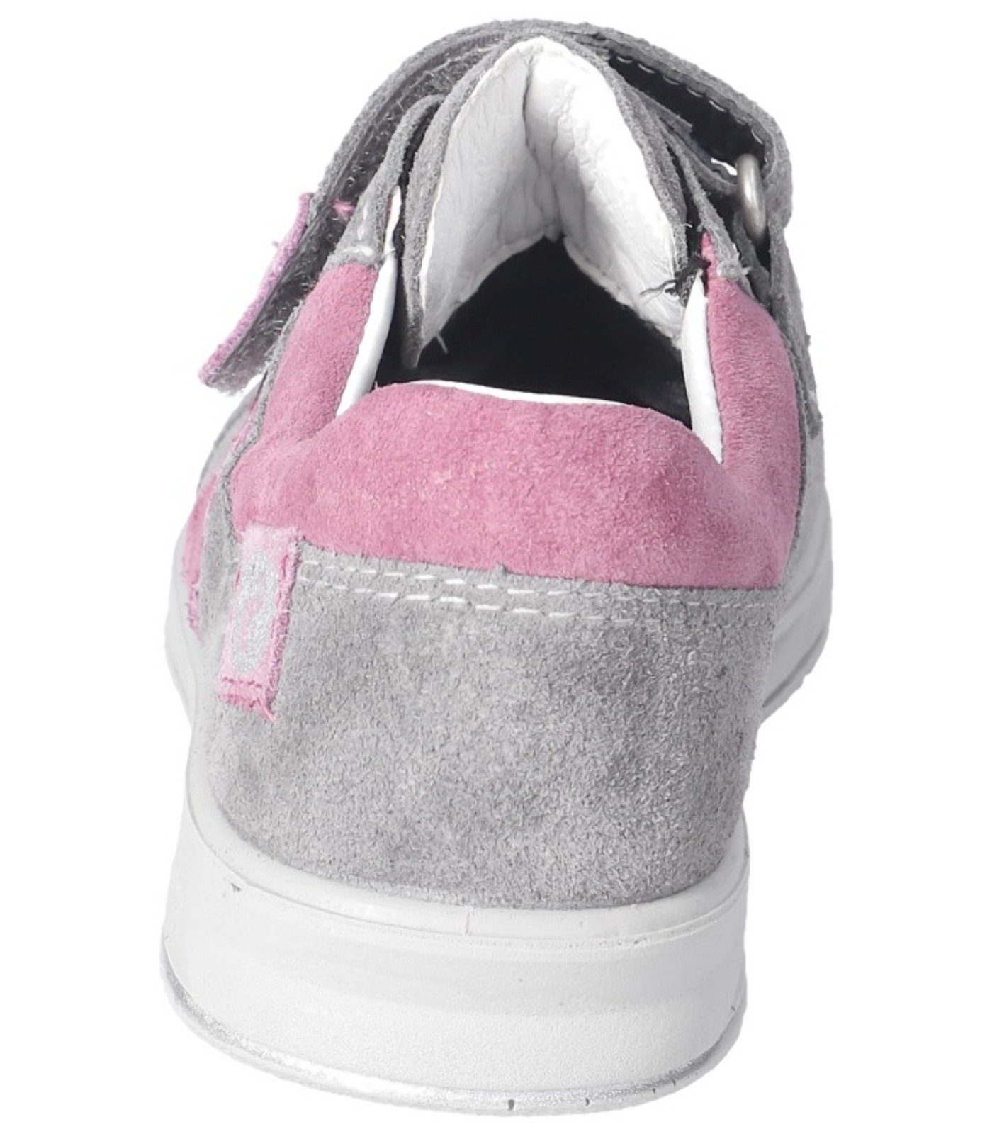 Ricosta Sneaker Pink Leder Sneaker Grau