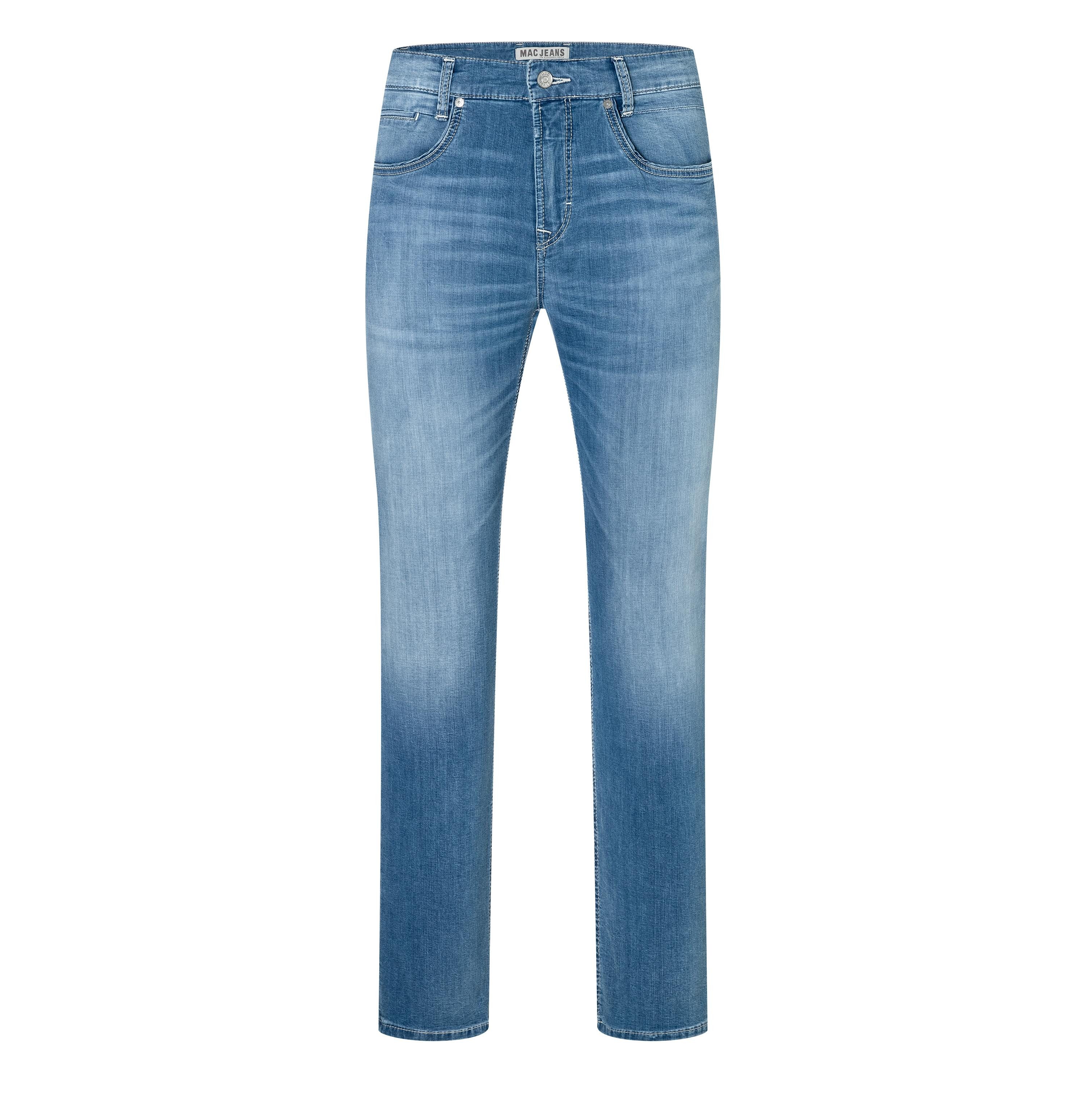5-Pocket-Jeans MAC ARNE PIPE light blue authentic wash 0517-00-0951L H250 - LIGHTWEIG