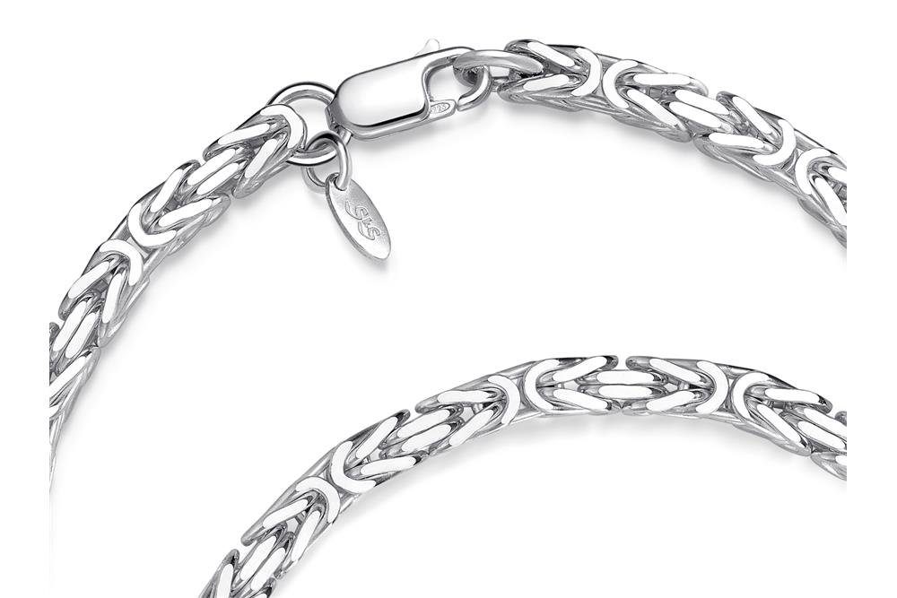 Silberkettenstore Silberarmband Königskette Armband 3,5mm - 925 Silber, Län günstig online kaufen