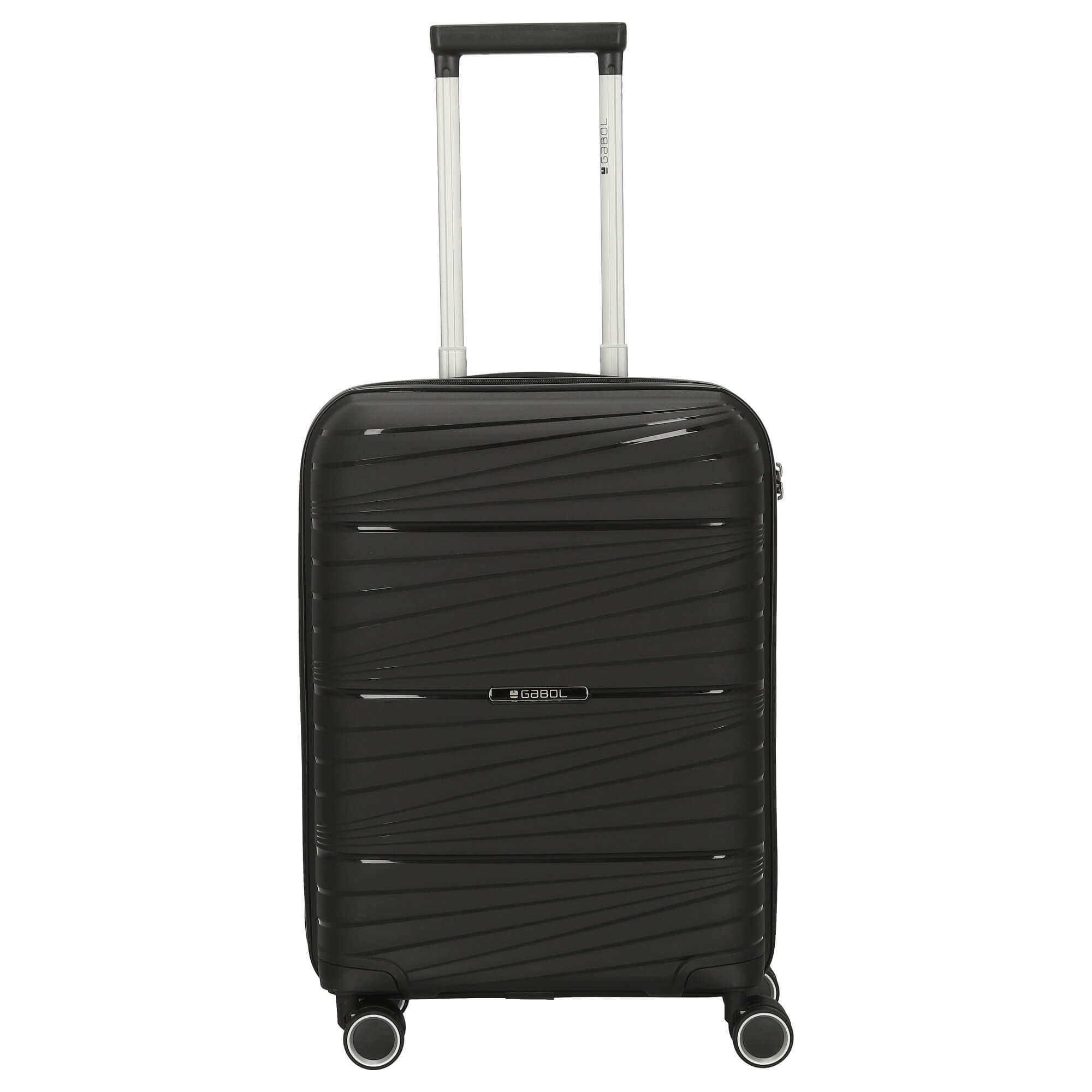 Koffer Kiba - 4-Rollen-Kabinentrolley 54 cm (black)