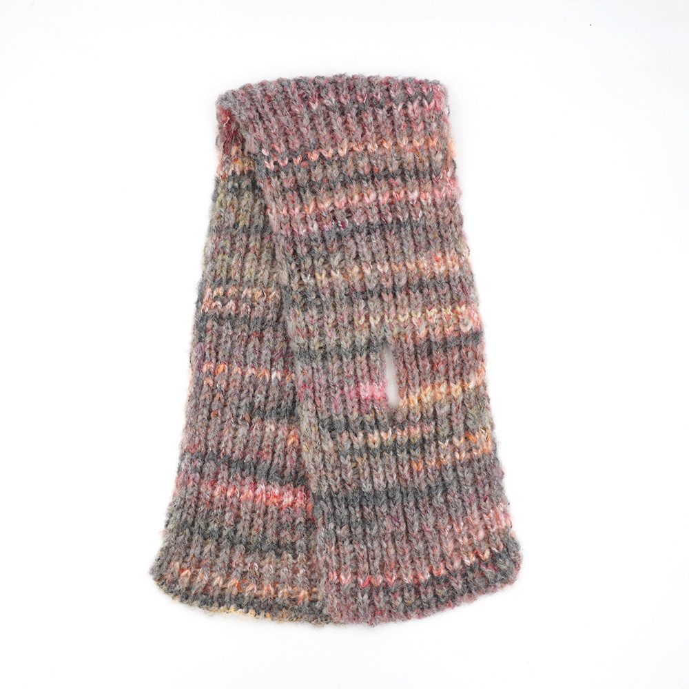 MAXIMO Strickschal, Materialmix, Steckschlaufe, Farbverlauf, bequem, weich, wärmend