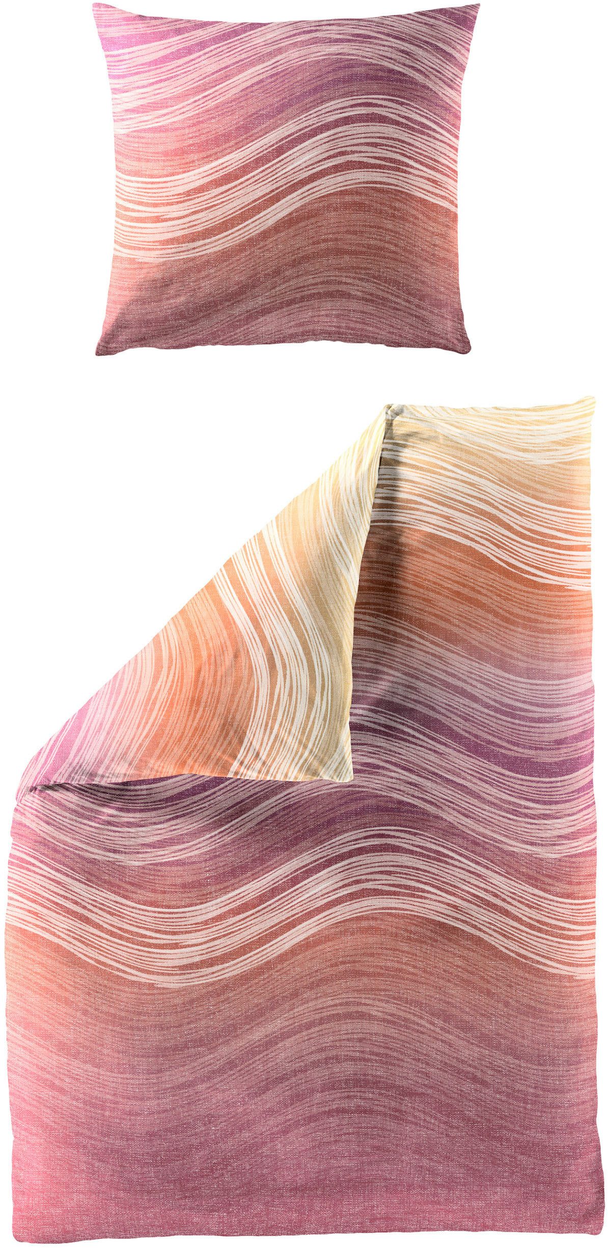 BIERBAUM Bettwäsche 4061, Mako-Satin, 2 teilig, günstig online kaufen