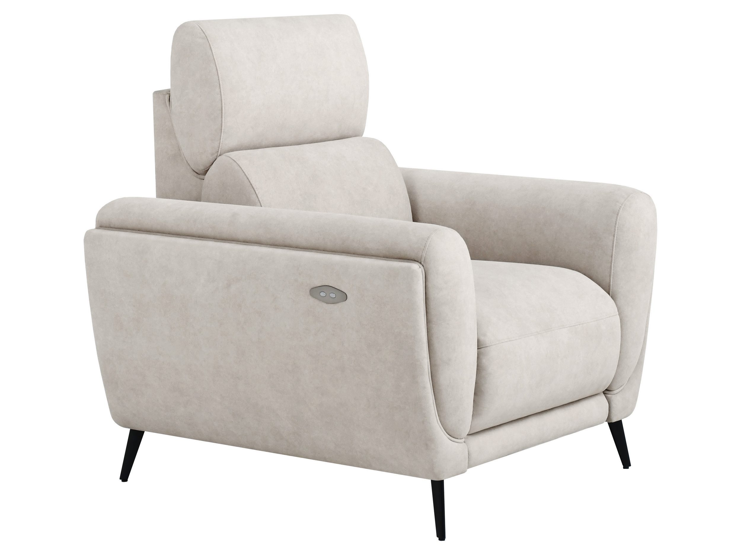 Beautysofa Relaxsessel COMFORT elektrisch verstellbar mit Liegefunktion (Federkern B-Wellenfederung, TV-Sessel mit Kopfstütze Fußstütze), Tiefe: 102-145 cm