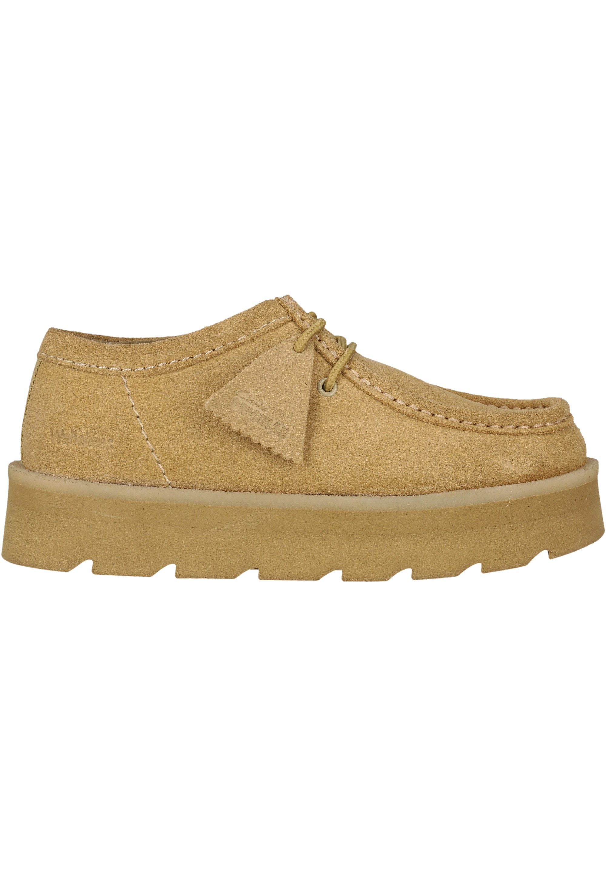 Clarks Meare Walla Schnürschuh mit markanter Sohle