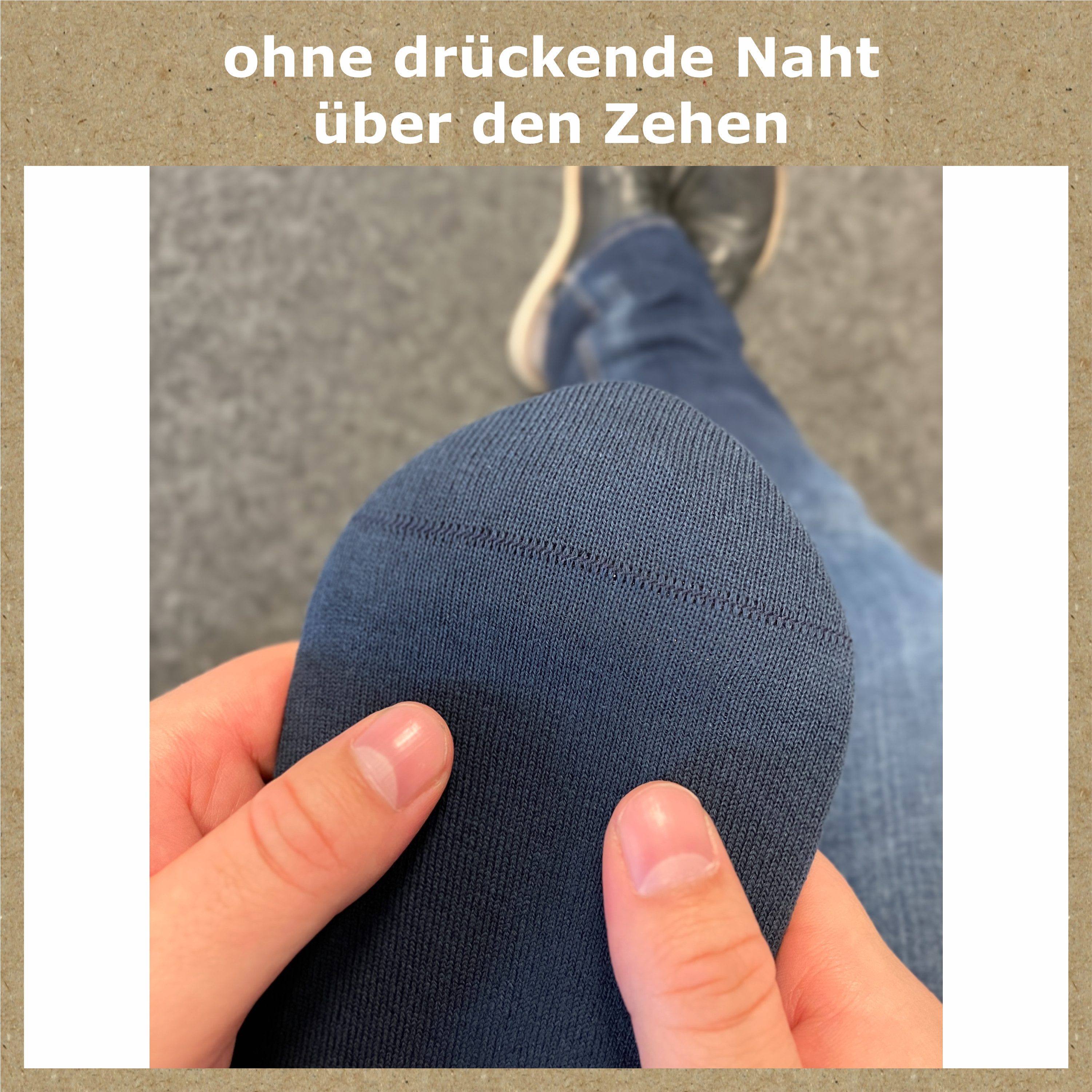 GAWILO Sneakersocken aus 100% Baumwolle für Damen (6-Paar) ohne drückende Naht über den Zehen - atmungsaktiv - absolut blickdicht